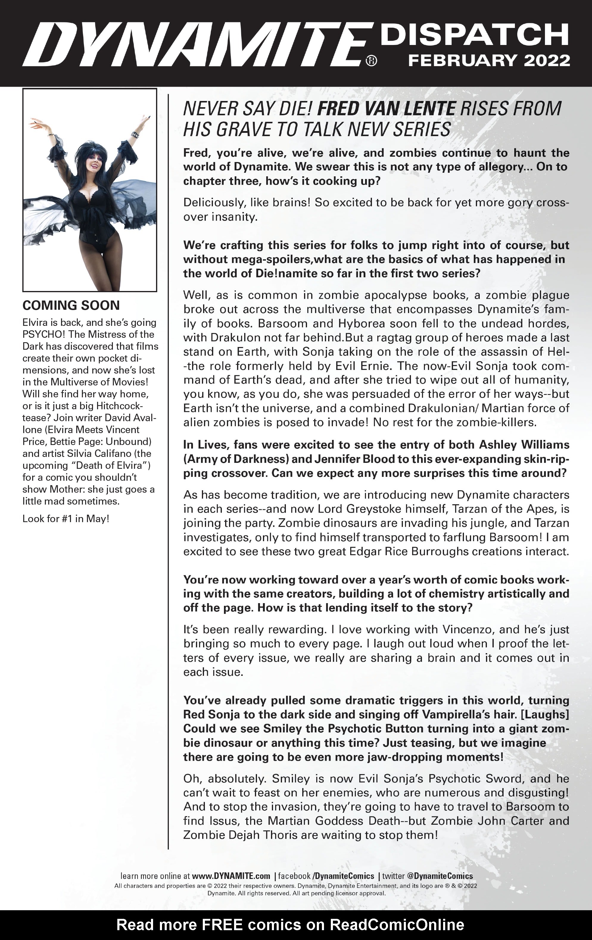 Read online Elvira Meets Vincent Price comic -  Issue #5 - 26