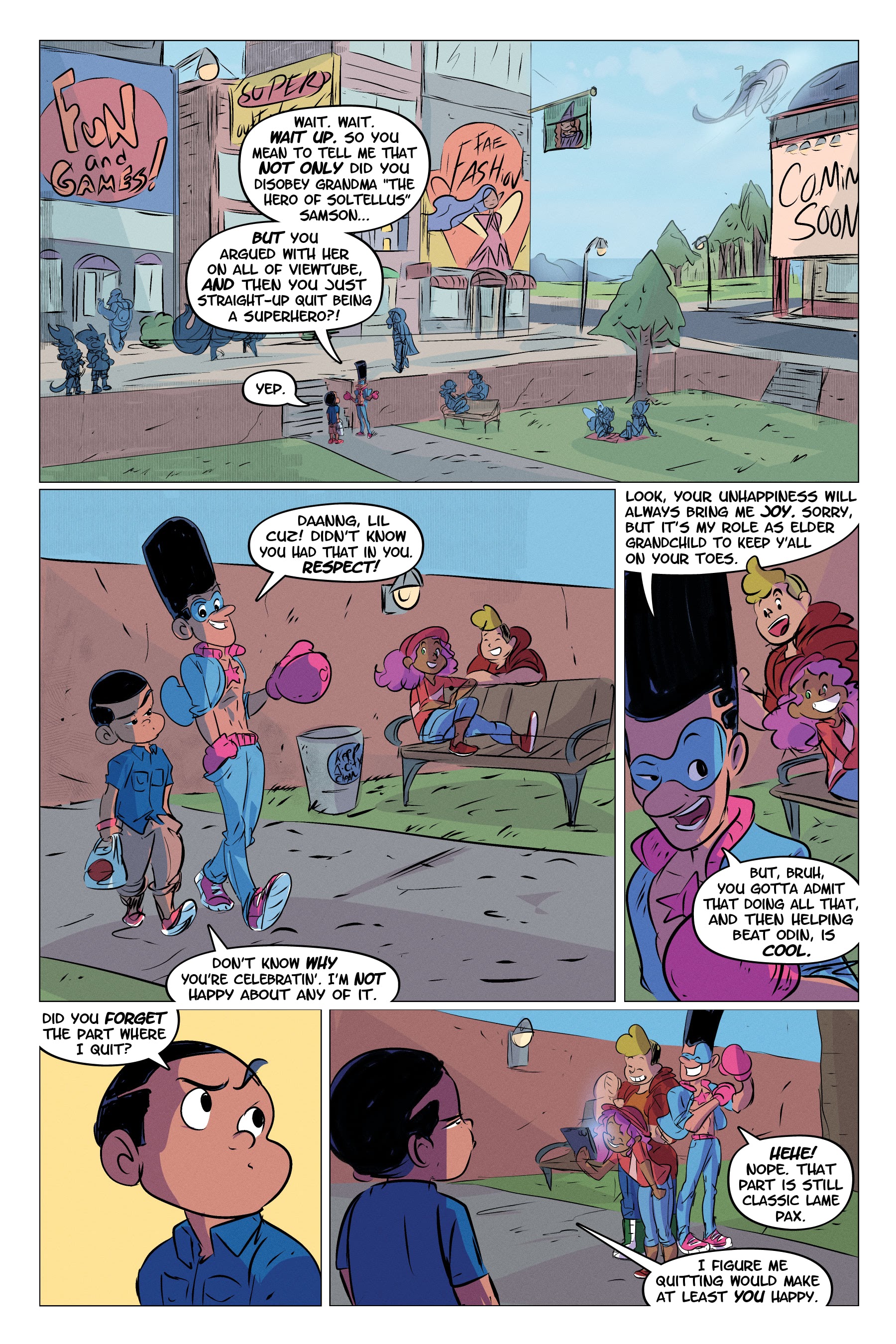 Read online Pax Samson: The Cookout comic -  Issue # TPB (Part 2) - 14