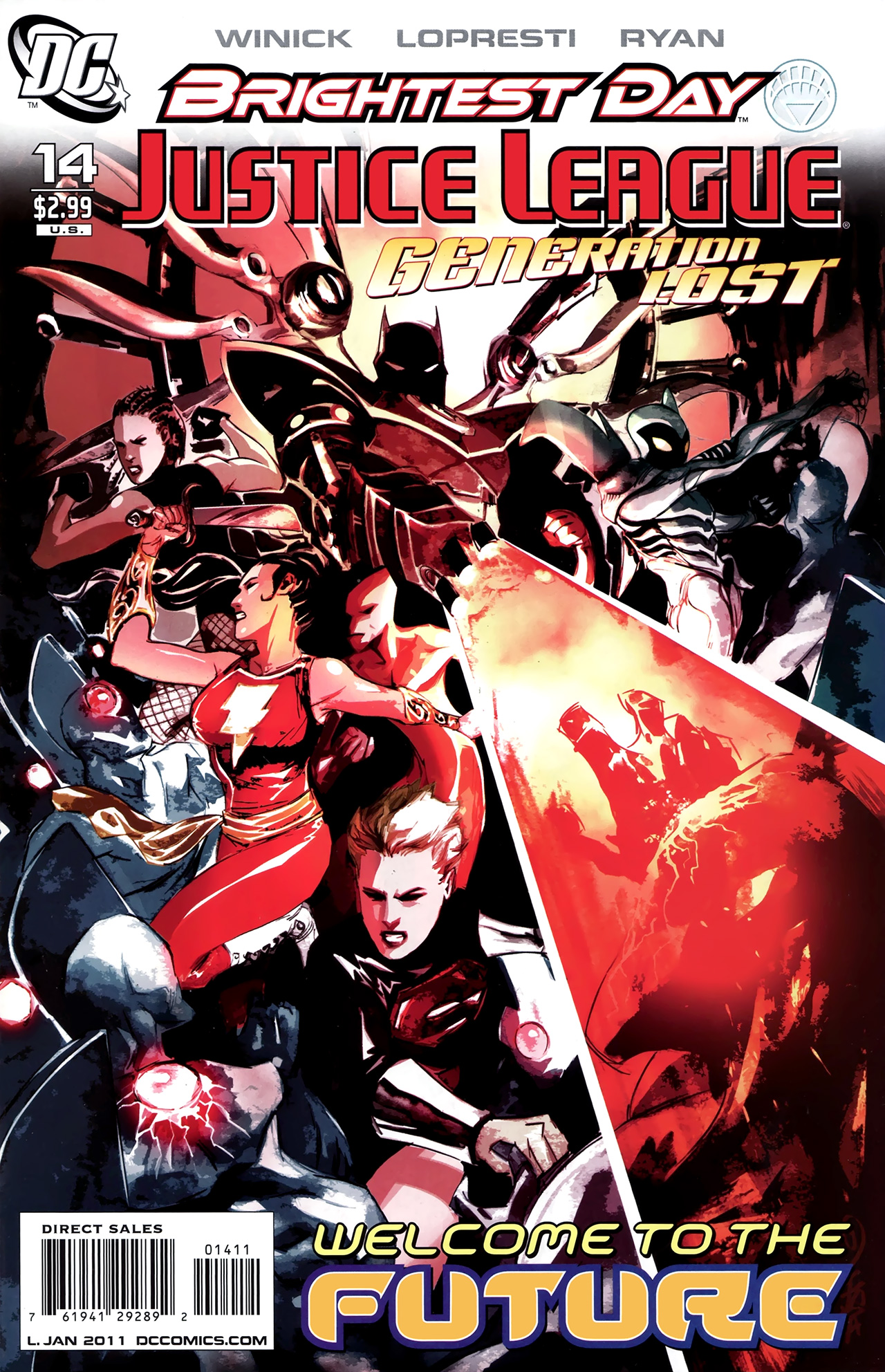 Read online Justice League: Generation Lost comic -  Issue #14 - 1