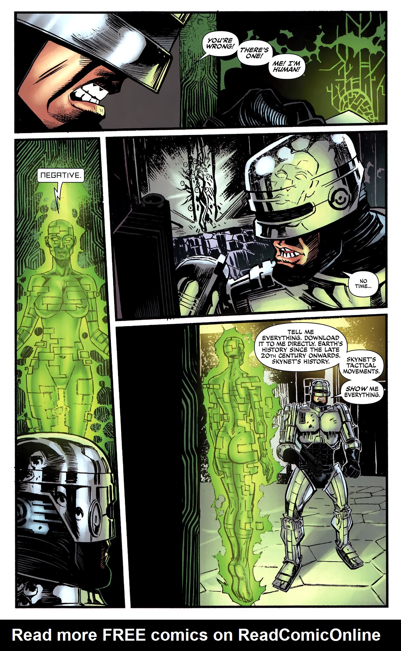 Read online Terminator/Robocop: Kill Human comic -  Issue #2 - 14