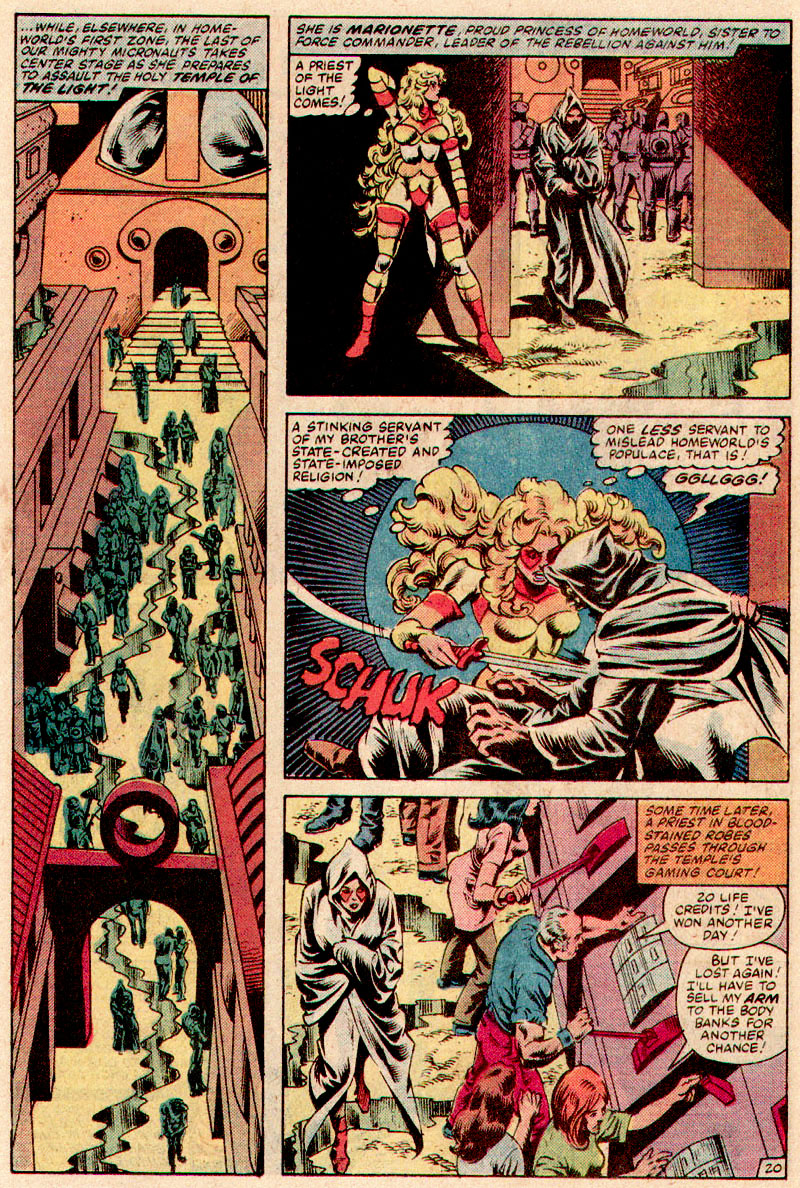 Read online Micronauts (1979) comic -  Issue #47 - 21