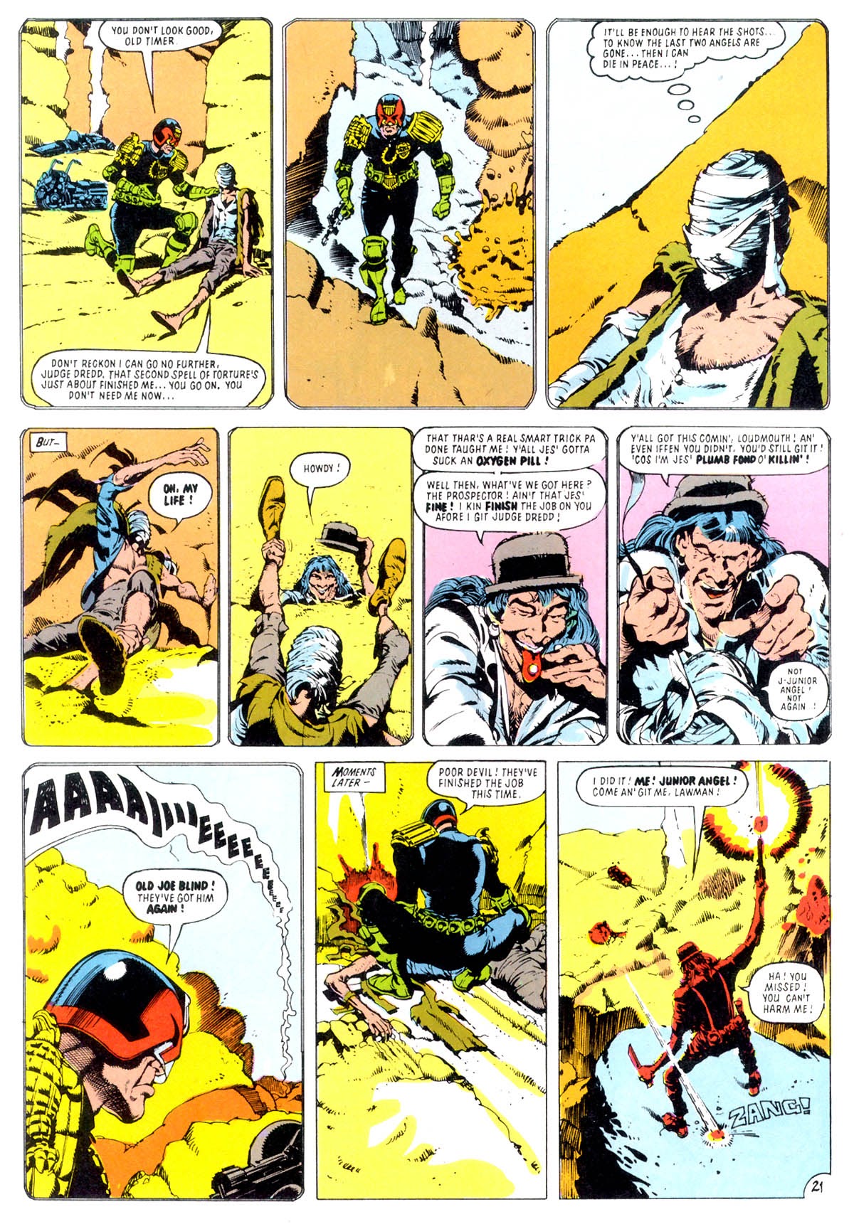 Read online Judge Dredd: The Judge Child Quest comic -  Issue #5 - 24
