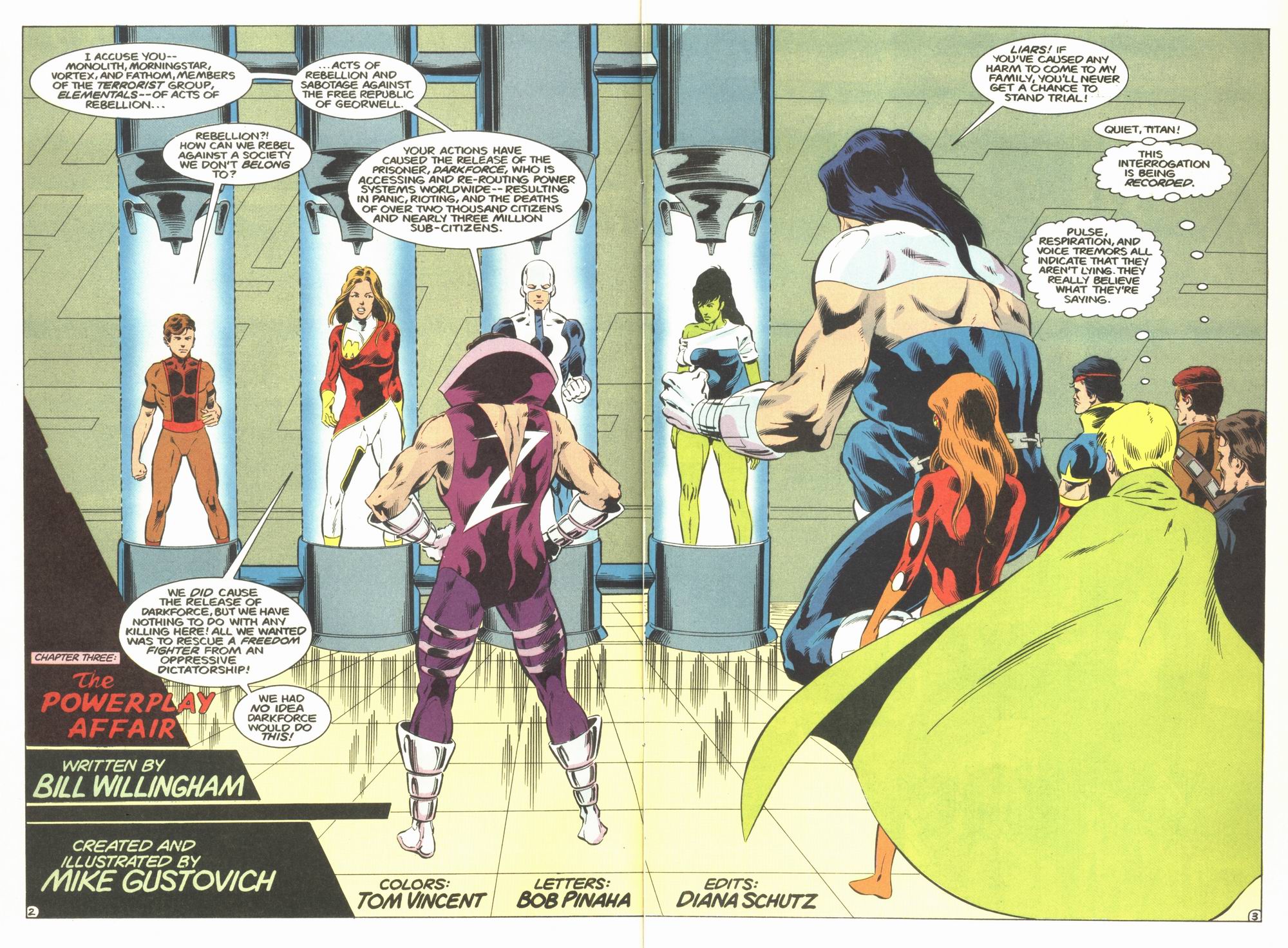 Read online Justice Machine featuring The Elementals comic -  Issue #3 - 4