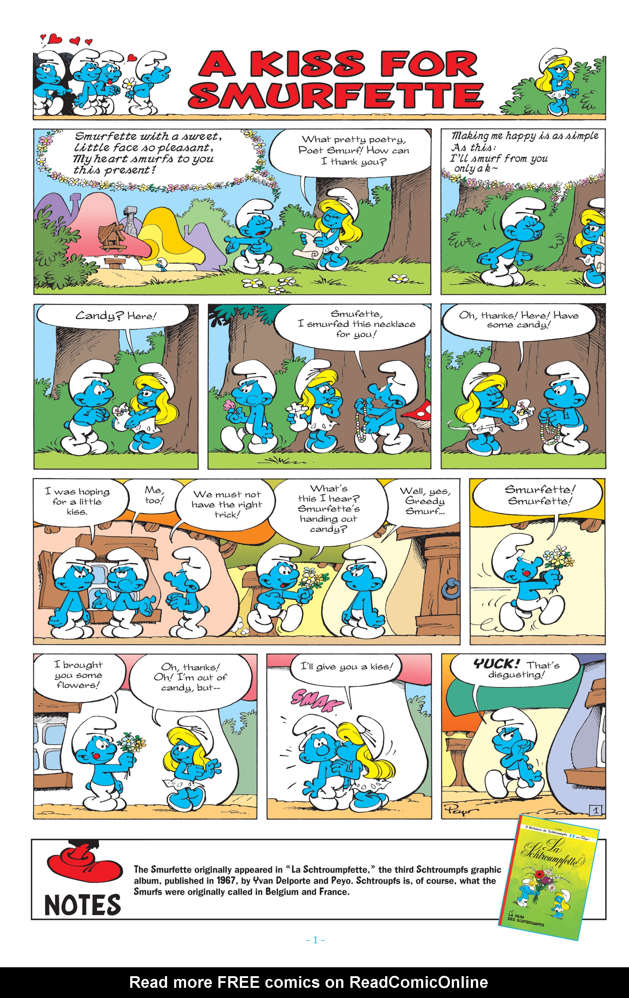 Read online Free Comic Book Day 2014 comic -  Issue # The Smurfs - 3