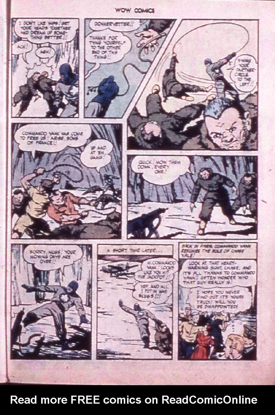 Read online Wow Comics comic -  Issue #43 - 43