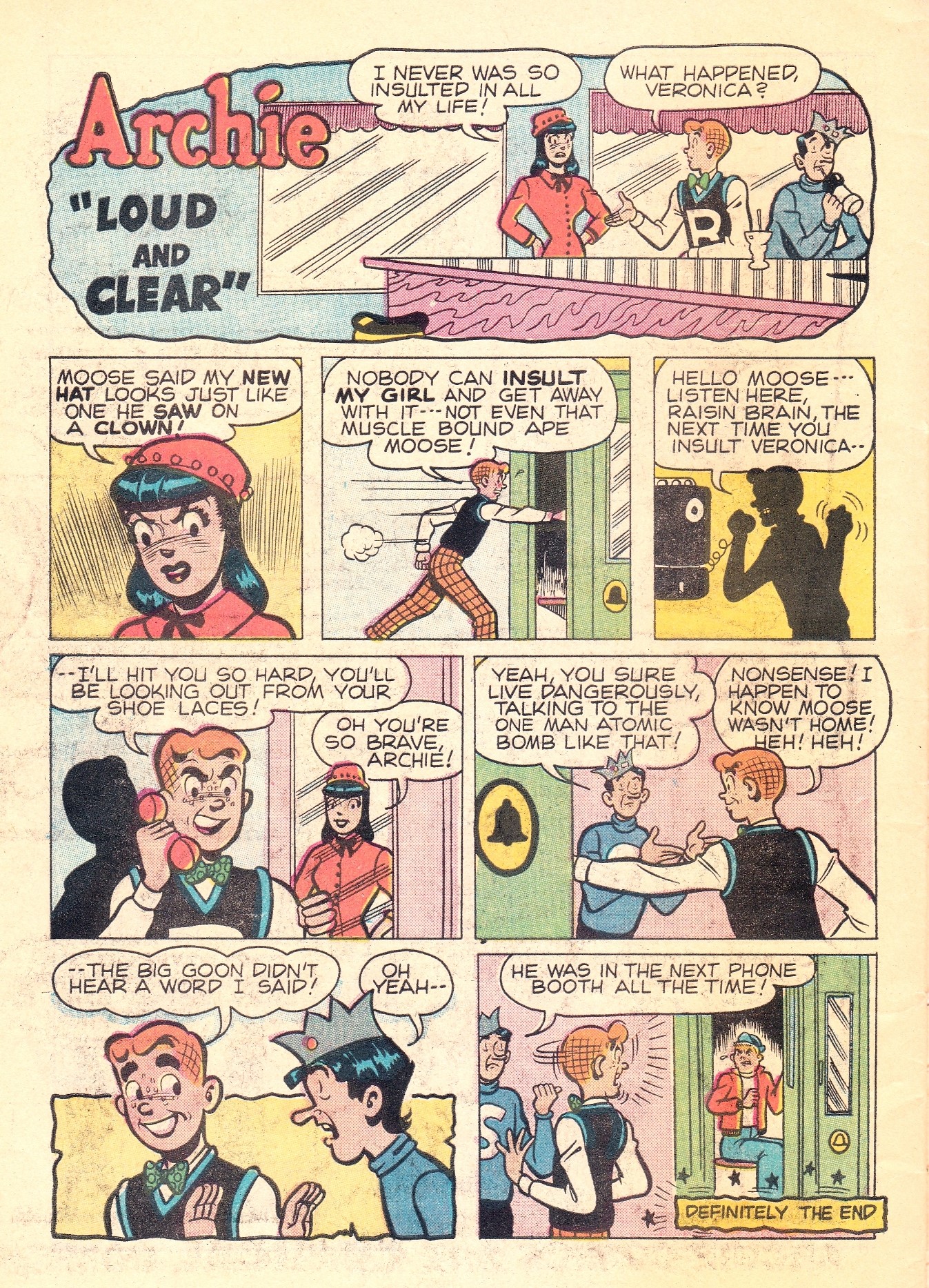 Read online Archie's Joke Book Magazine comic -  Issue #21 - 34