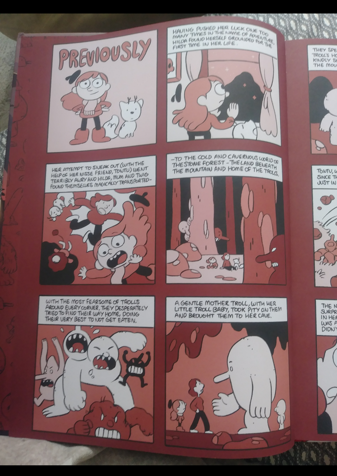 Read online Hilda and the Mountain King comic -  Issue # TPB - 2