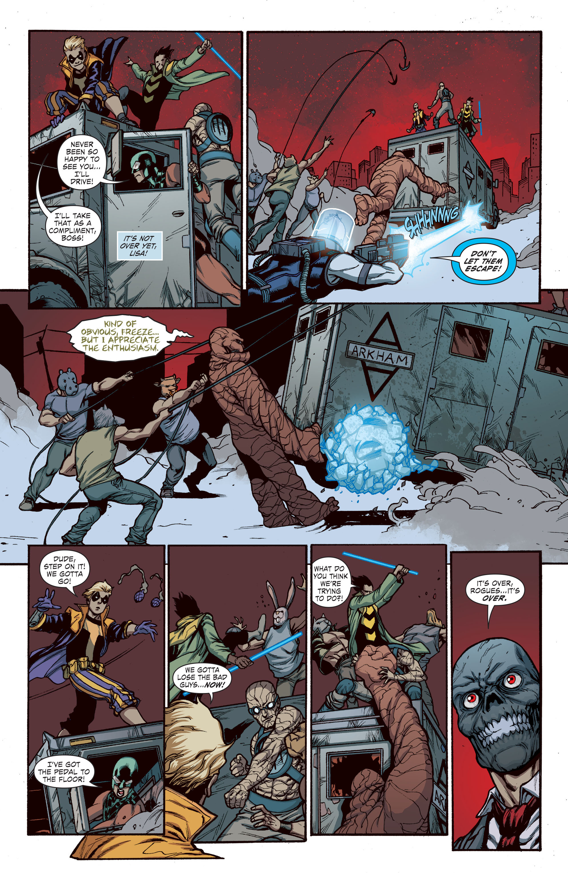 Read online Forever Evil: Rogues Rebellion comic -  Issue #4 - 14