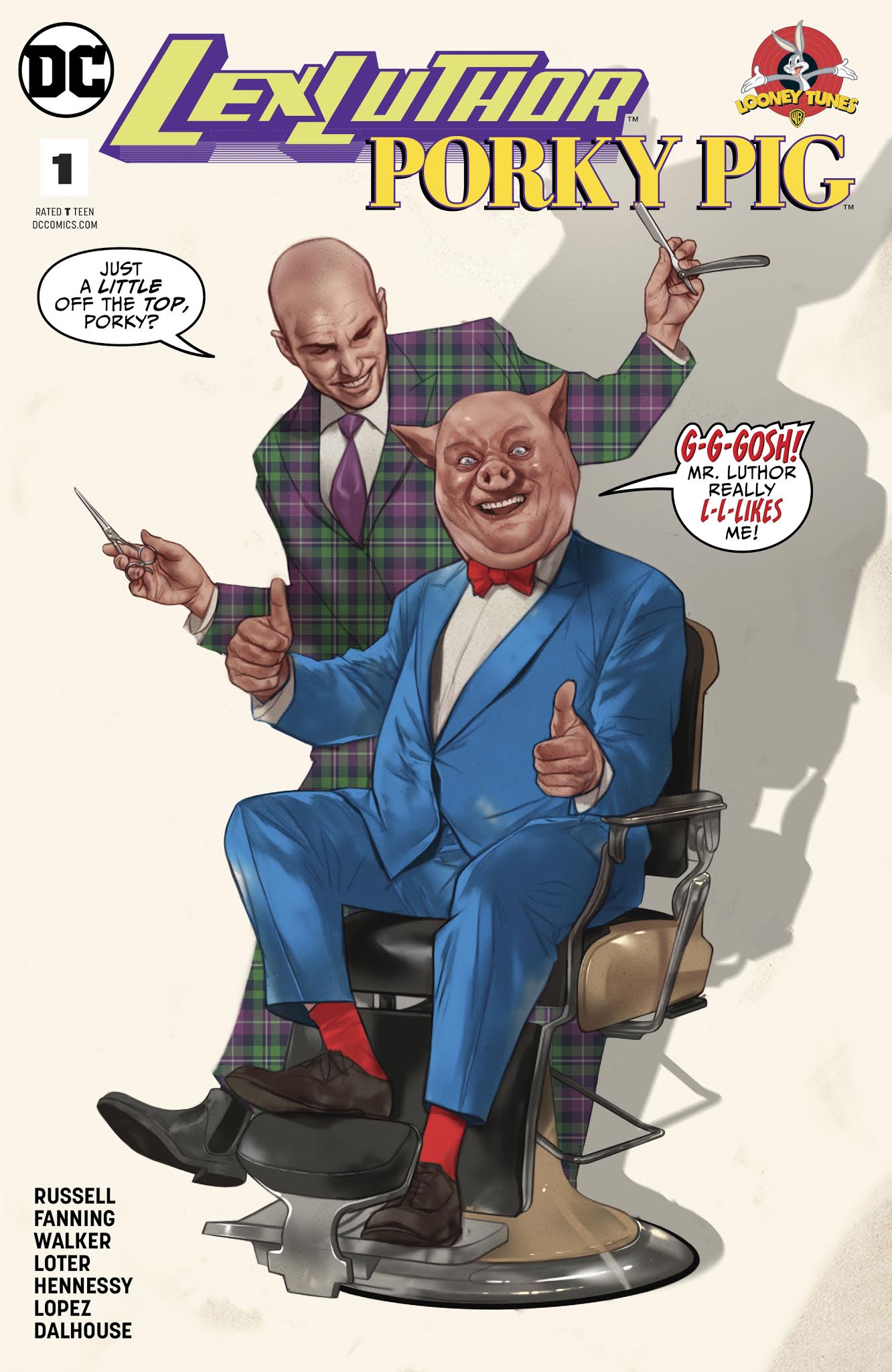 Read online Lex Luthor/Porky Pig comic -  Issue # Full - 1