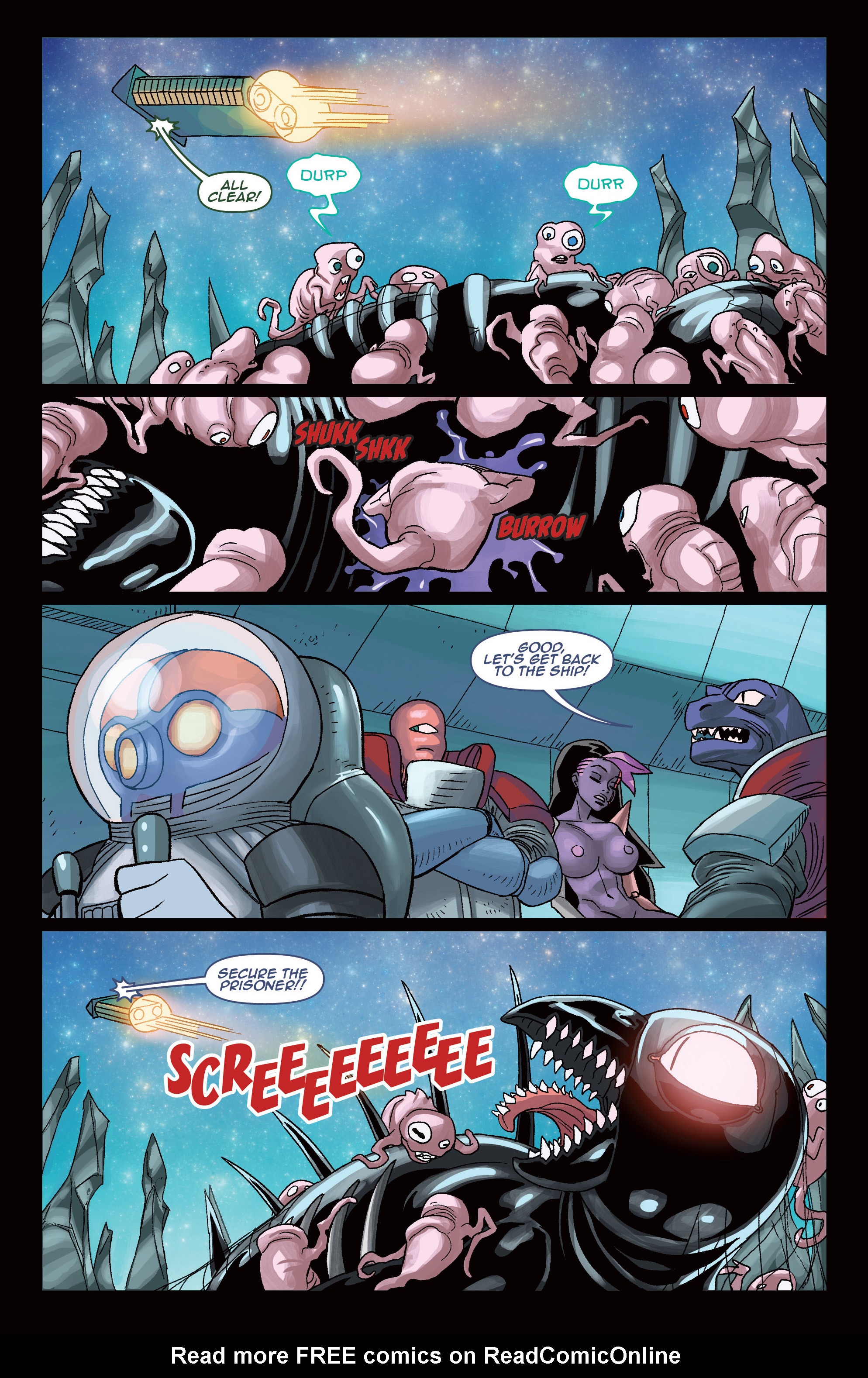 Read online Amalgama: Space Zombie comic -  Issue #3 - 17