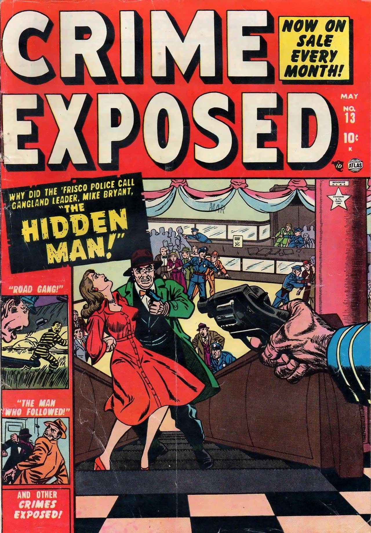 Read online Crime Exposed (1950) comic -  Issue #13 - 1