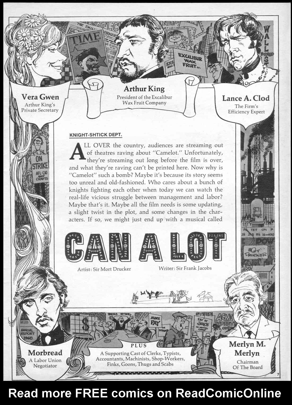 Read online MAD comic -  Issue #123 - 12