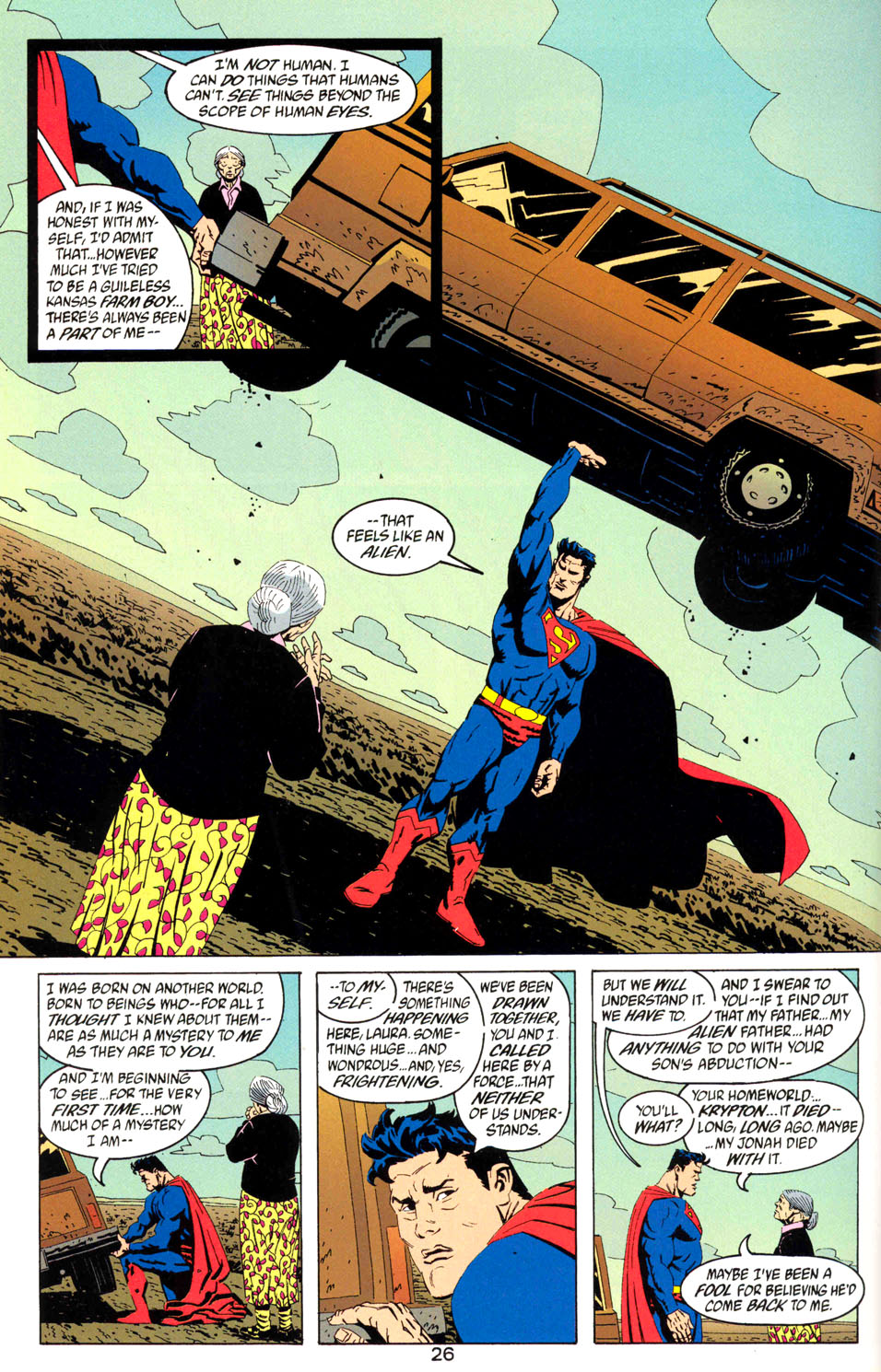 Read online Superman: The Kansas Sighting comic -  Issue #2 - 27