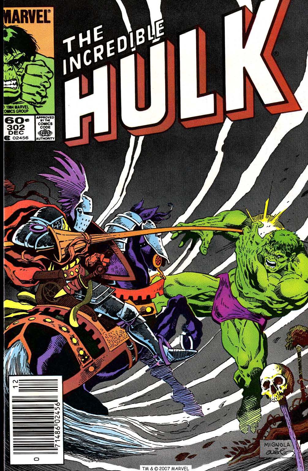 Read online The Incredible Hulk (1968) comic -  Issue #302 - 1