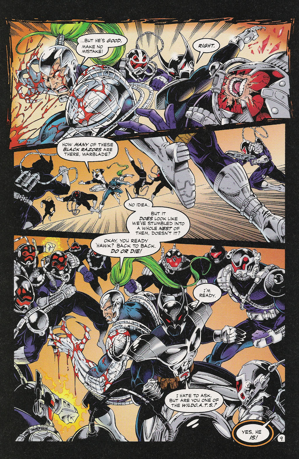 Read online ShadowHawk comic -  Issue #13 - 8
