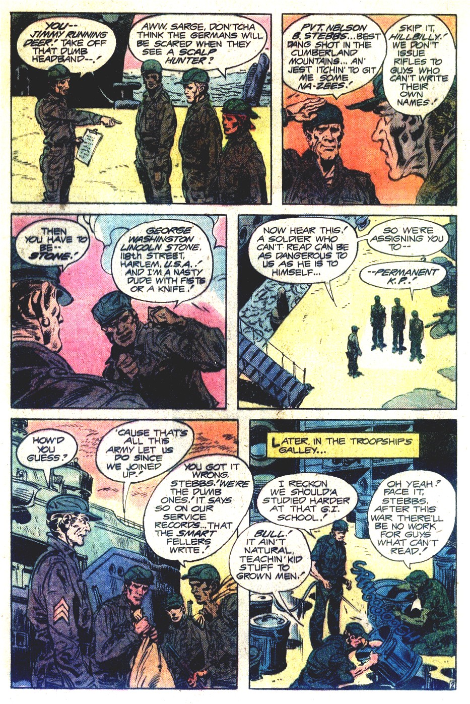 Read online G.I. Combat (1952) comic -  Issue #233 - 28