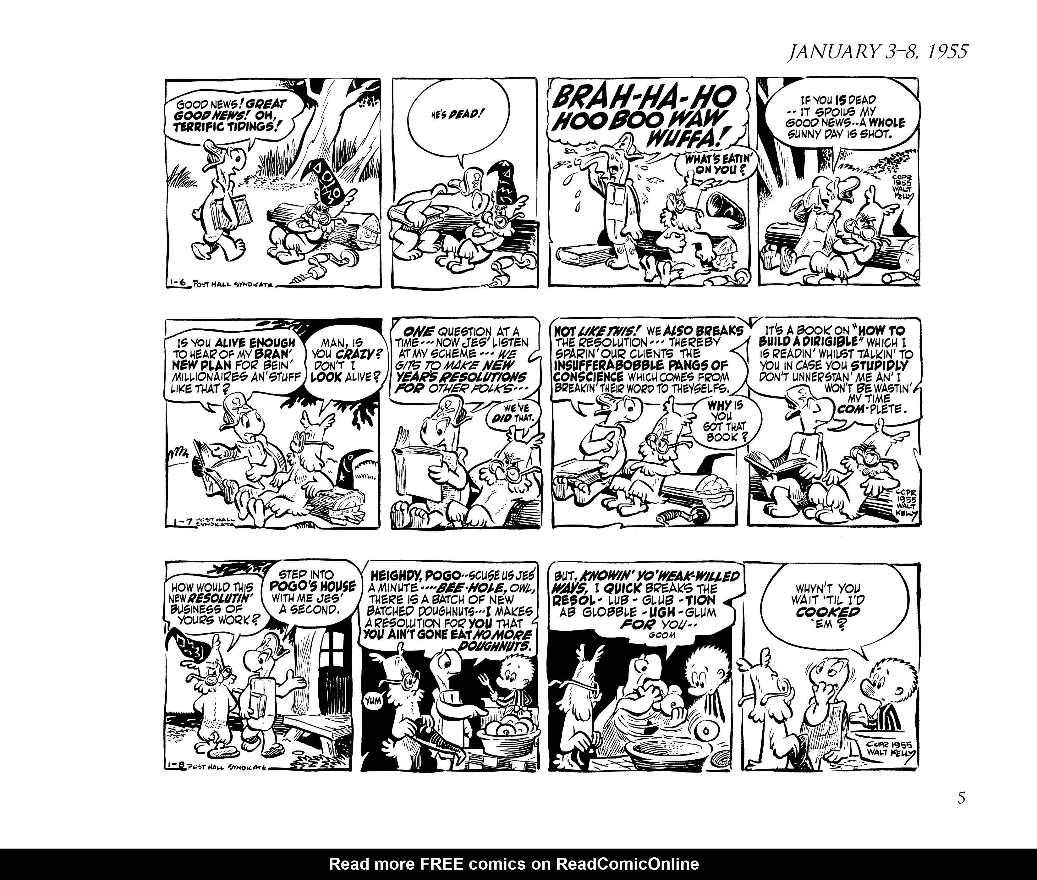 Read online Pogo by Walt Kelly: The Complete Syndicated Comic Strips comic -  Issue # TPB 4 (Part 1) - 17