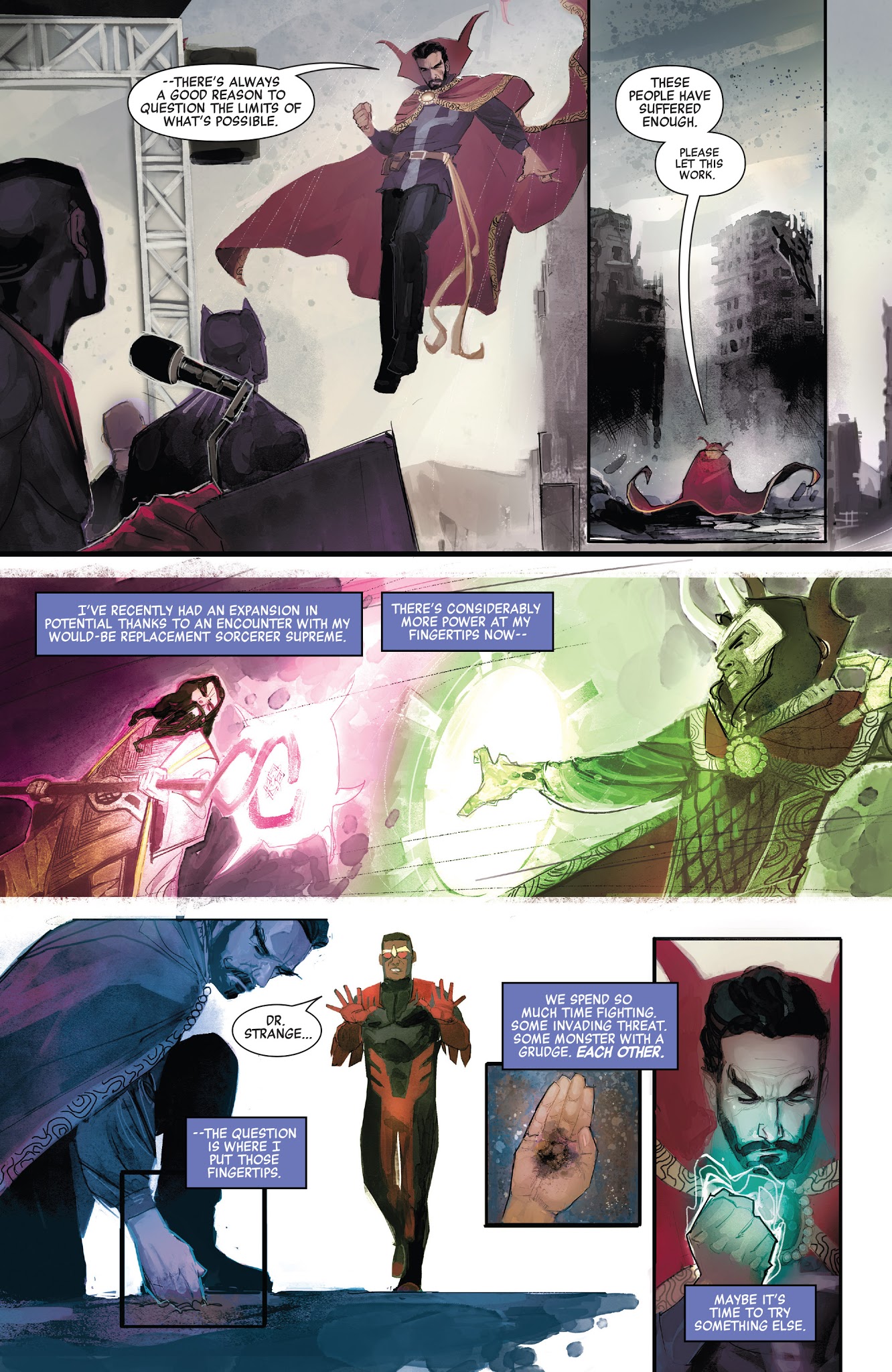 Read online Doctor Strange: Damnation comic -  Issue #1 - 3