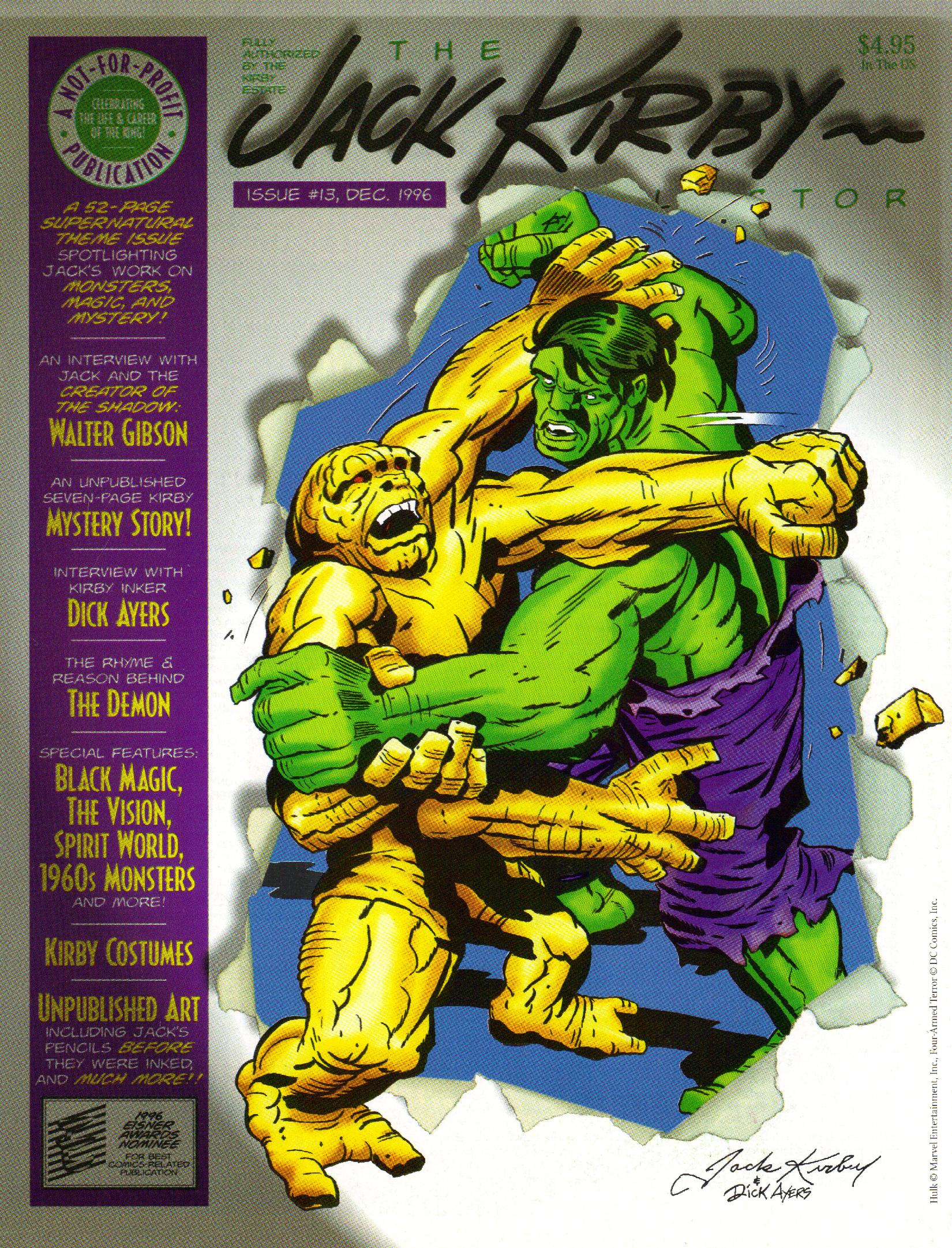 Read online The Jack Kirby Collector comic -  Issue #13 - 1