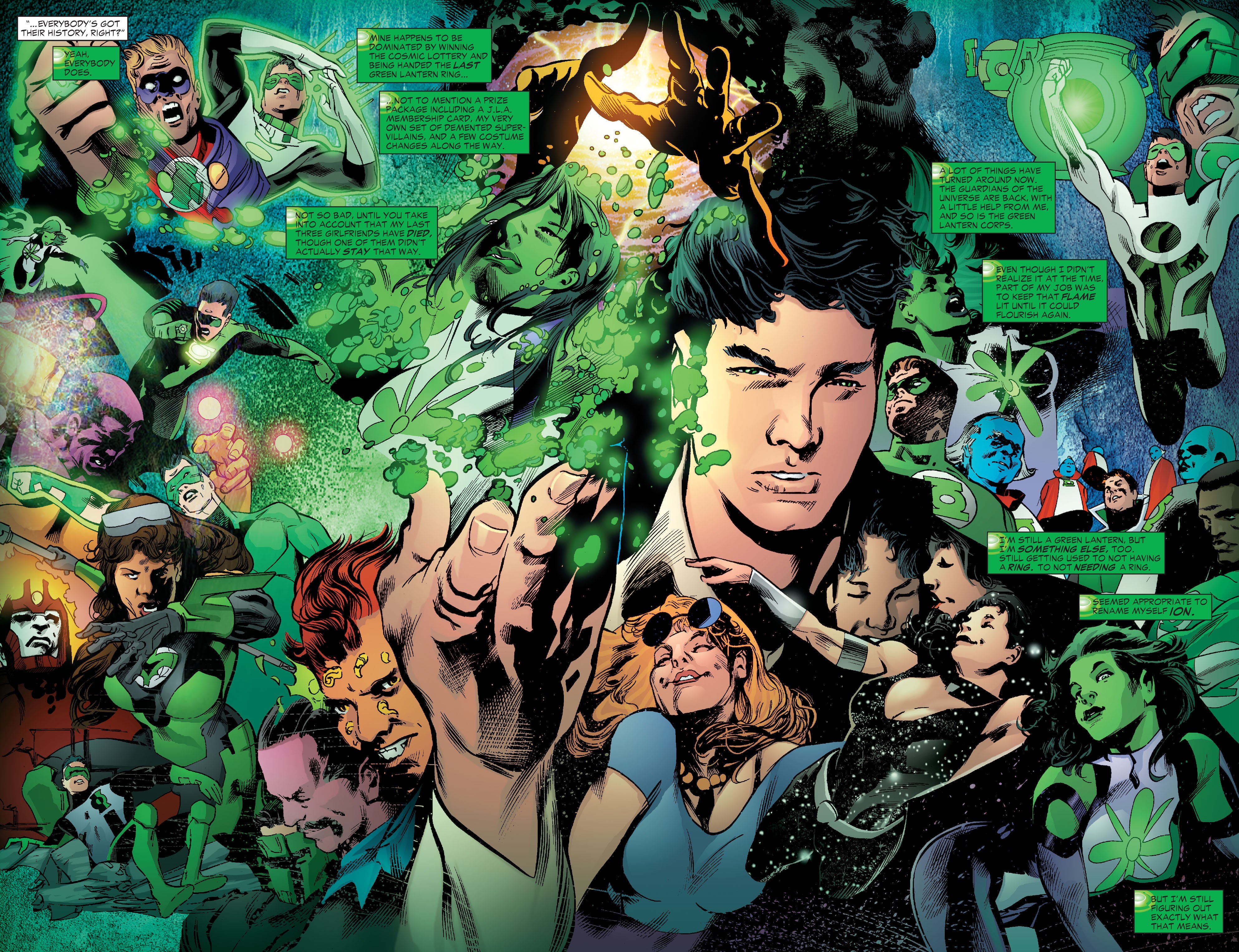 Read online Ion: Guardian of the Universe comic -  Issue #1 - 14