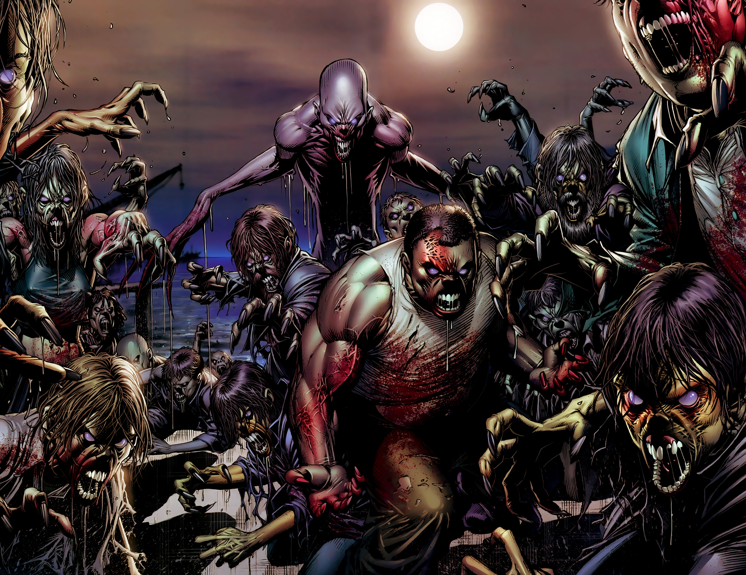 Read online The Darkness/Pitt comic -  Issue #1 - 16