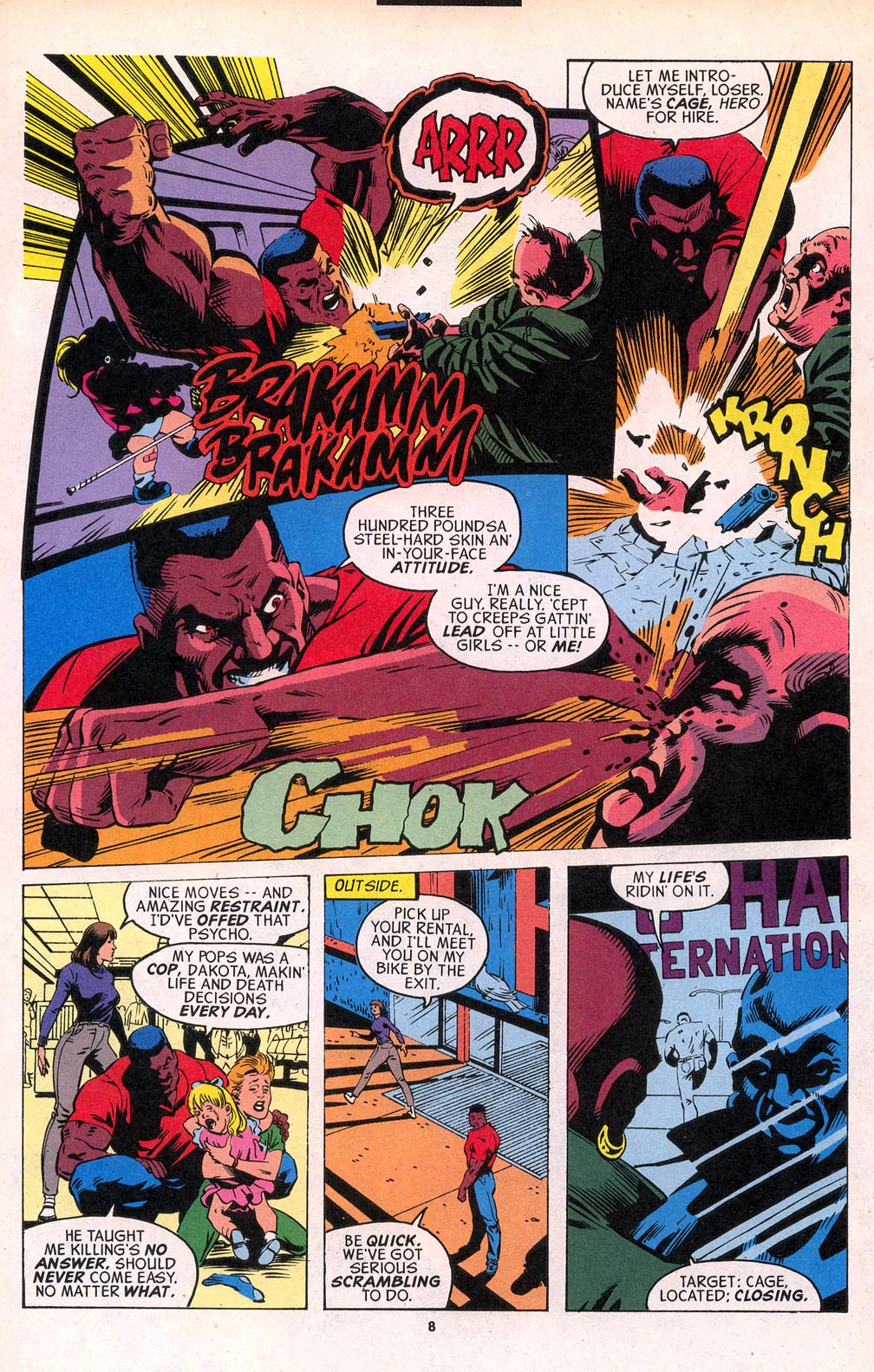 Read online Cage (1992) comic -  Issue #13 - 6