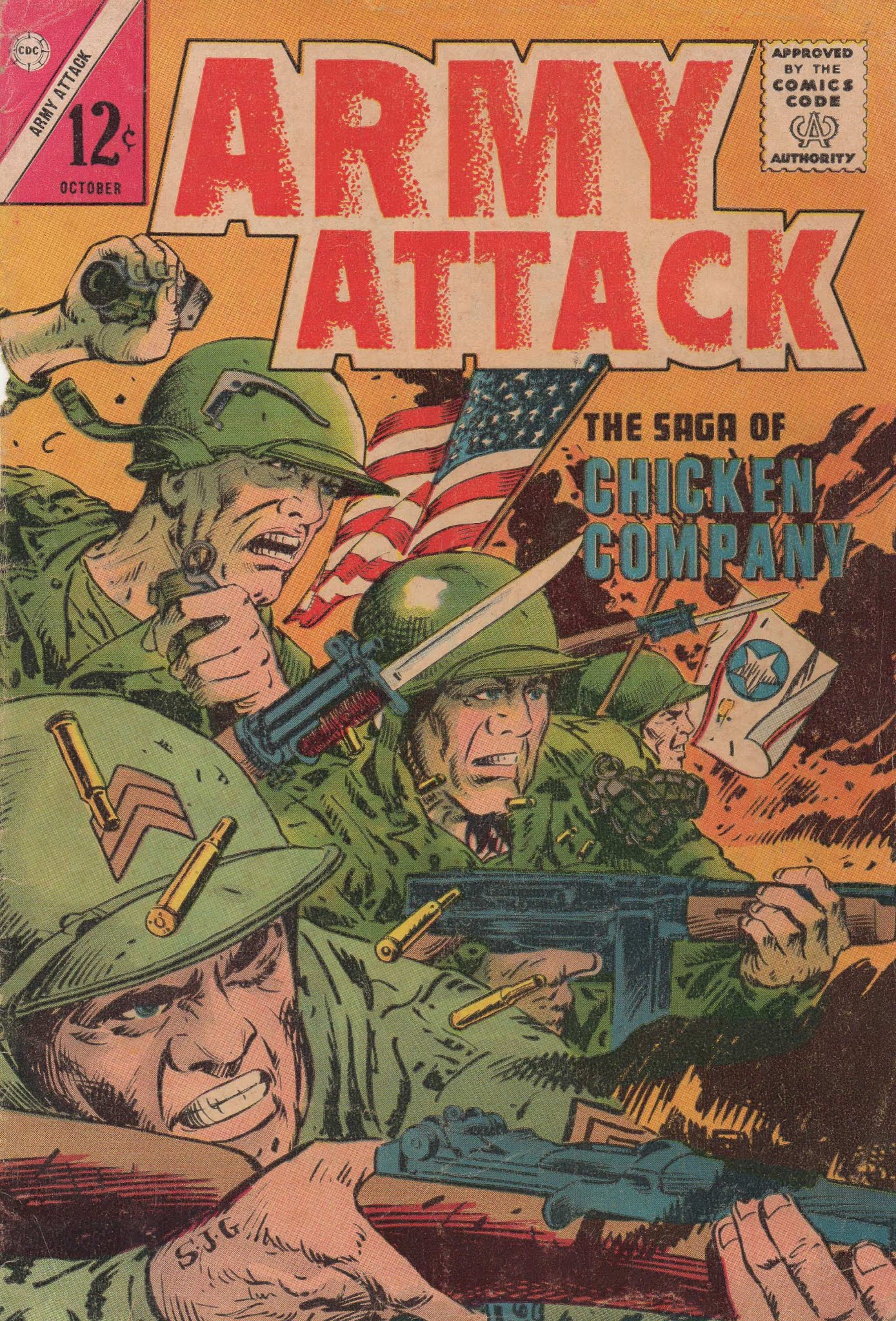 Read online Army Attack comic -  Issue #2 - 1