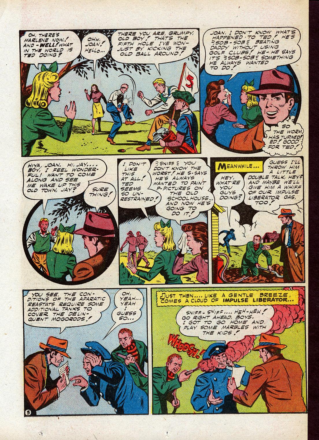 Read online Comic Cavalcade comic -  Issue #6 - 73