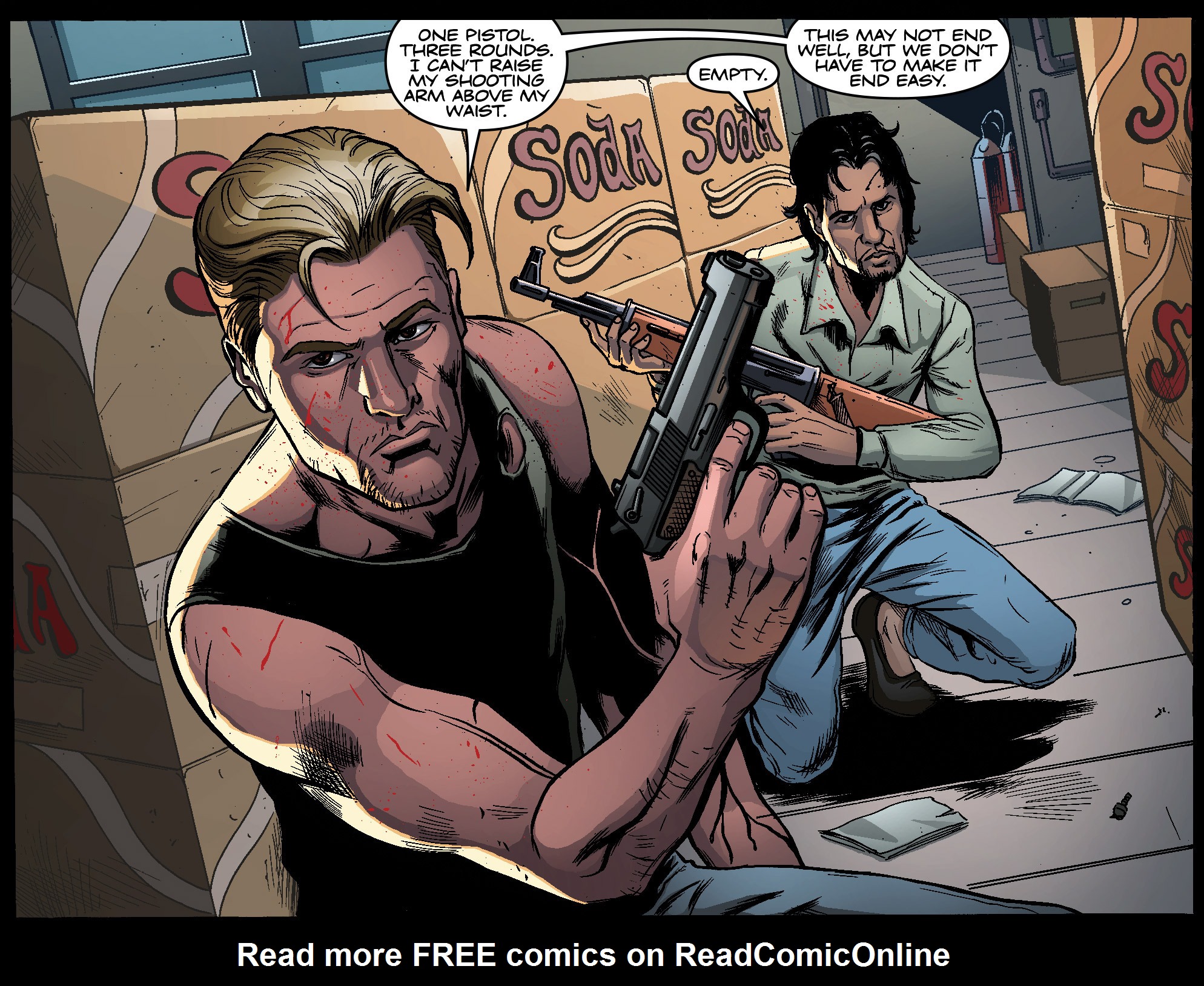 Read online Airwolf Airstrikes comic -  Issue #6 - 37