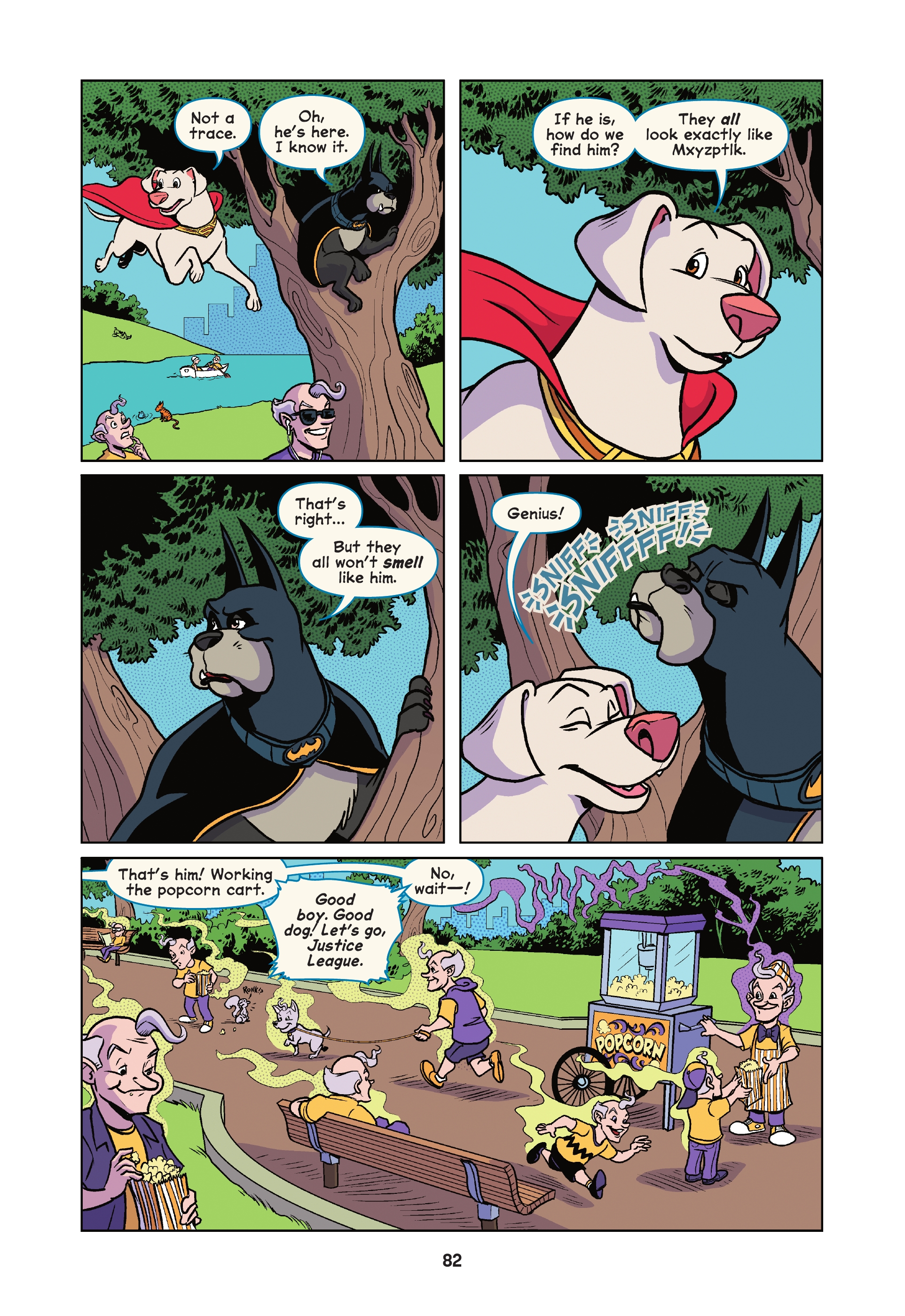 Read online DC League of Super-Pets: The Great Mxy-Up comic -  Issue # TPB (Part 1) - 80