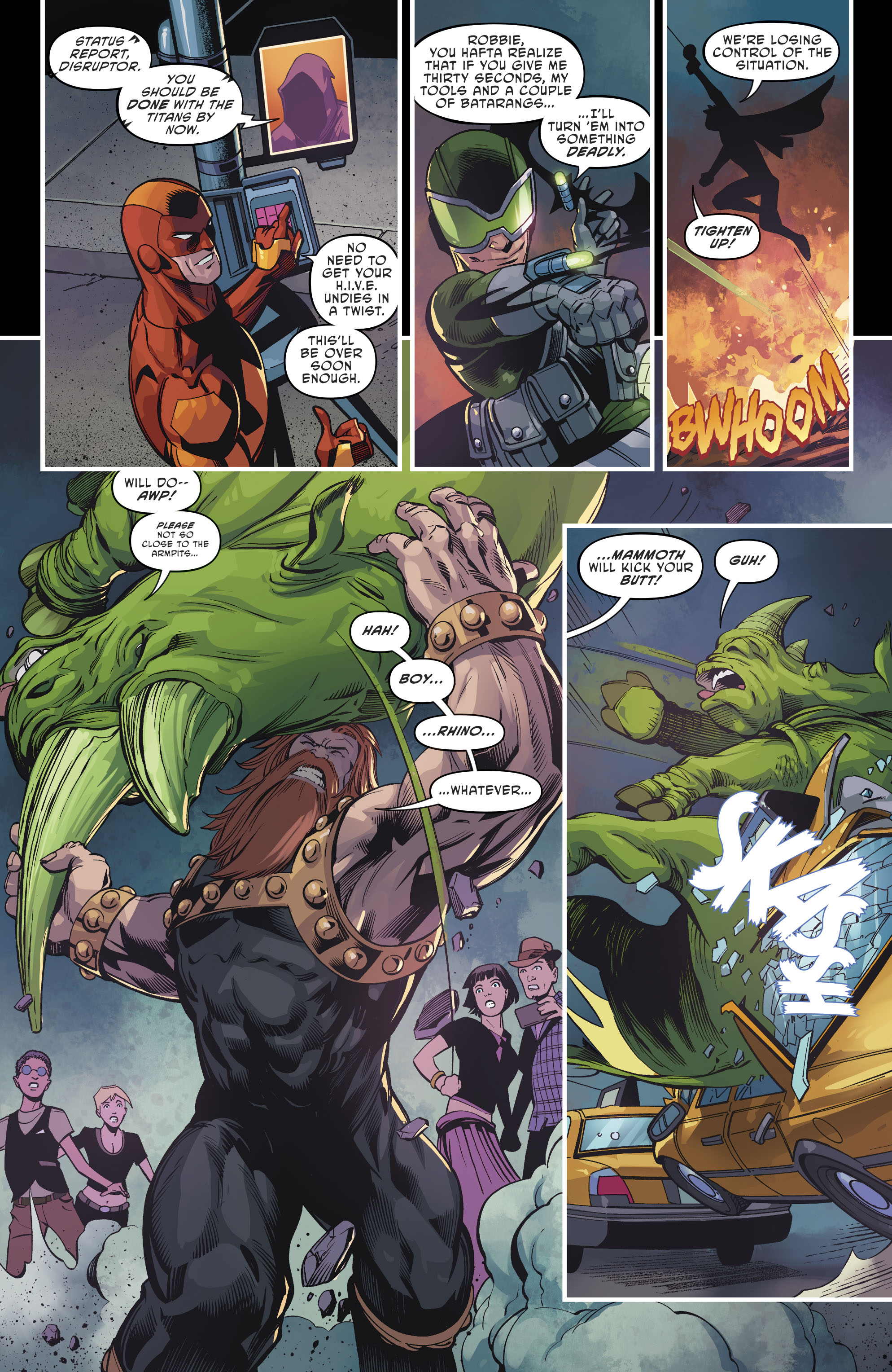 Read online Titans: Burning Rage comic -  Issue #2 - 7