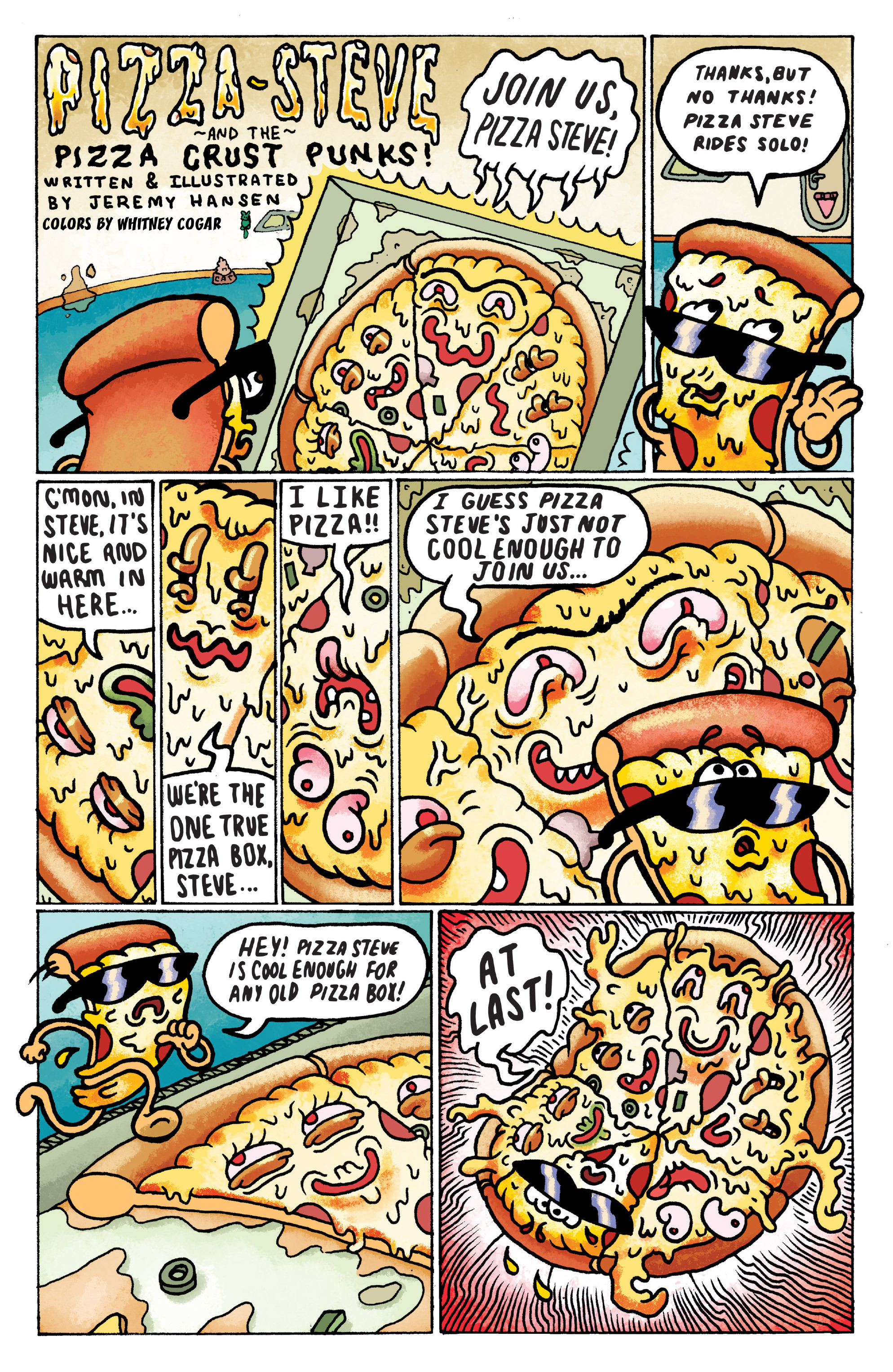 Read online Uncle Grandpa: Pizza Steve Special comic -  Issue # Full - 25