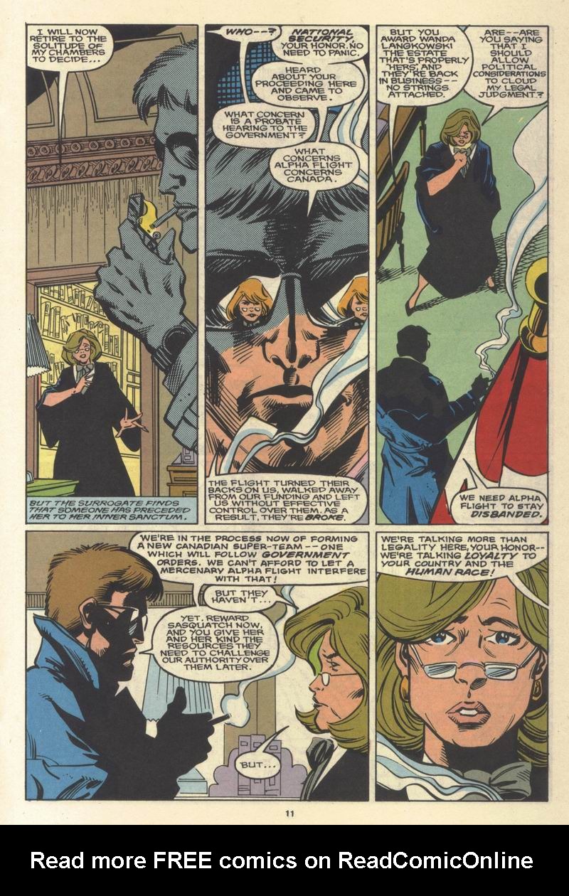 Read online Alpha Flight (1983) comic -  Issue #64 - 12