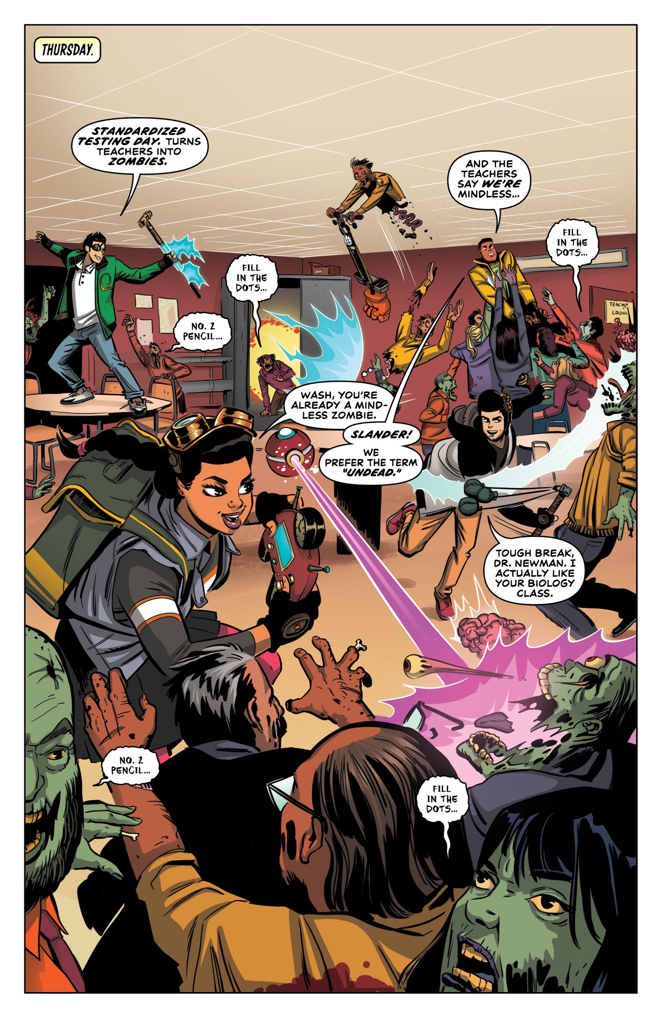 Read online Three O'Clock Club comic -  Issue #2 - 16