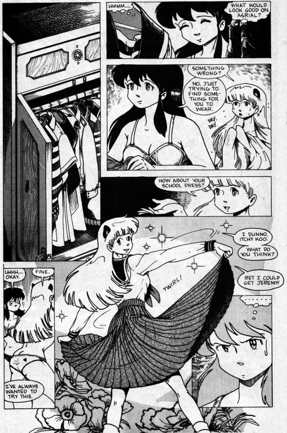 Read online Ninja High School (1986) comic -  Issue #6 - 7