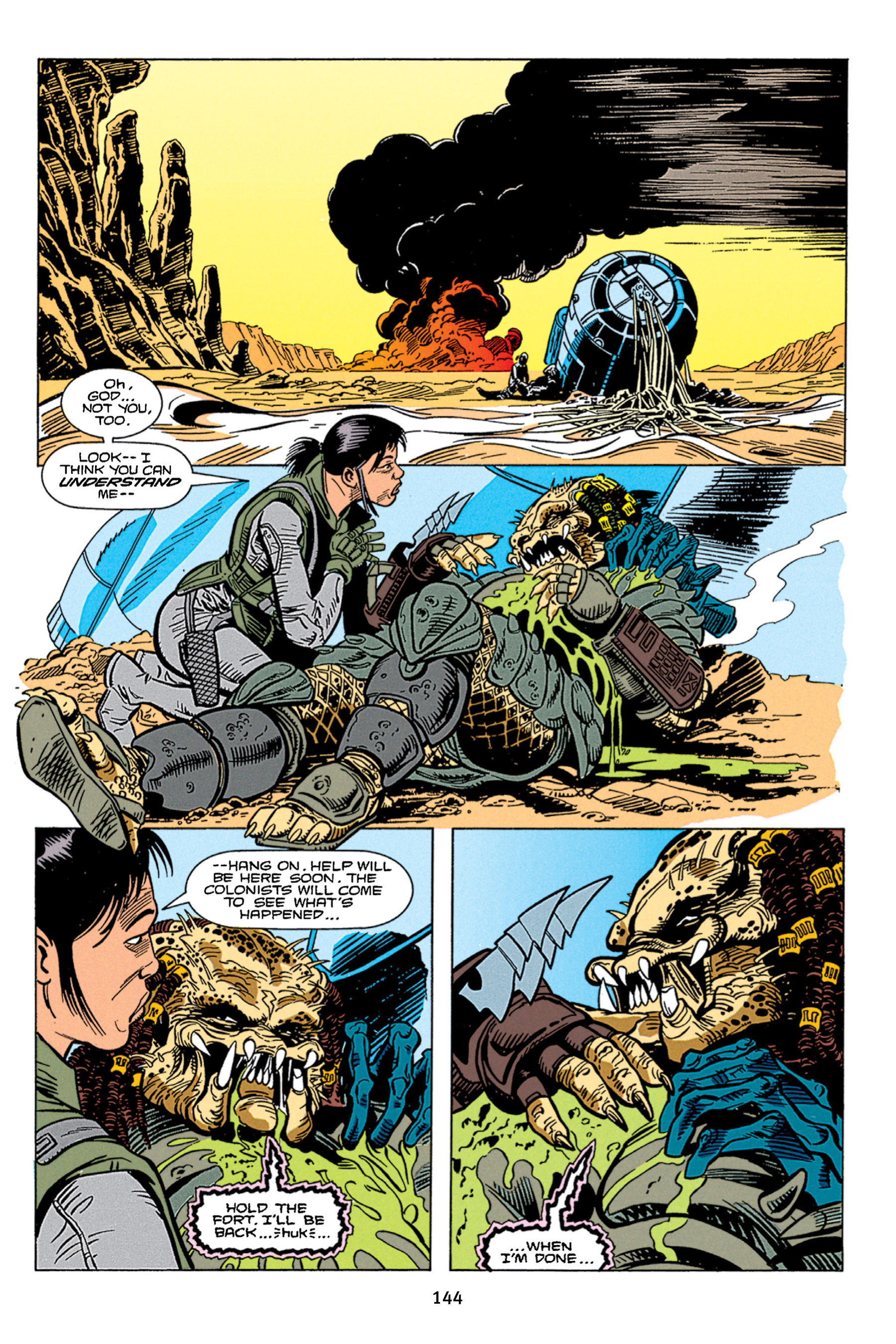 Read online Aliens vs. Predator Omnibus comic -  Issue # _TPB 1 Part 2 - 43