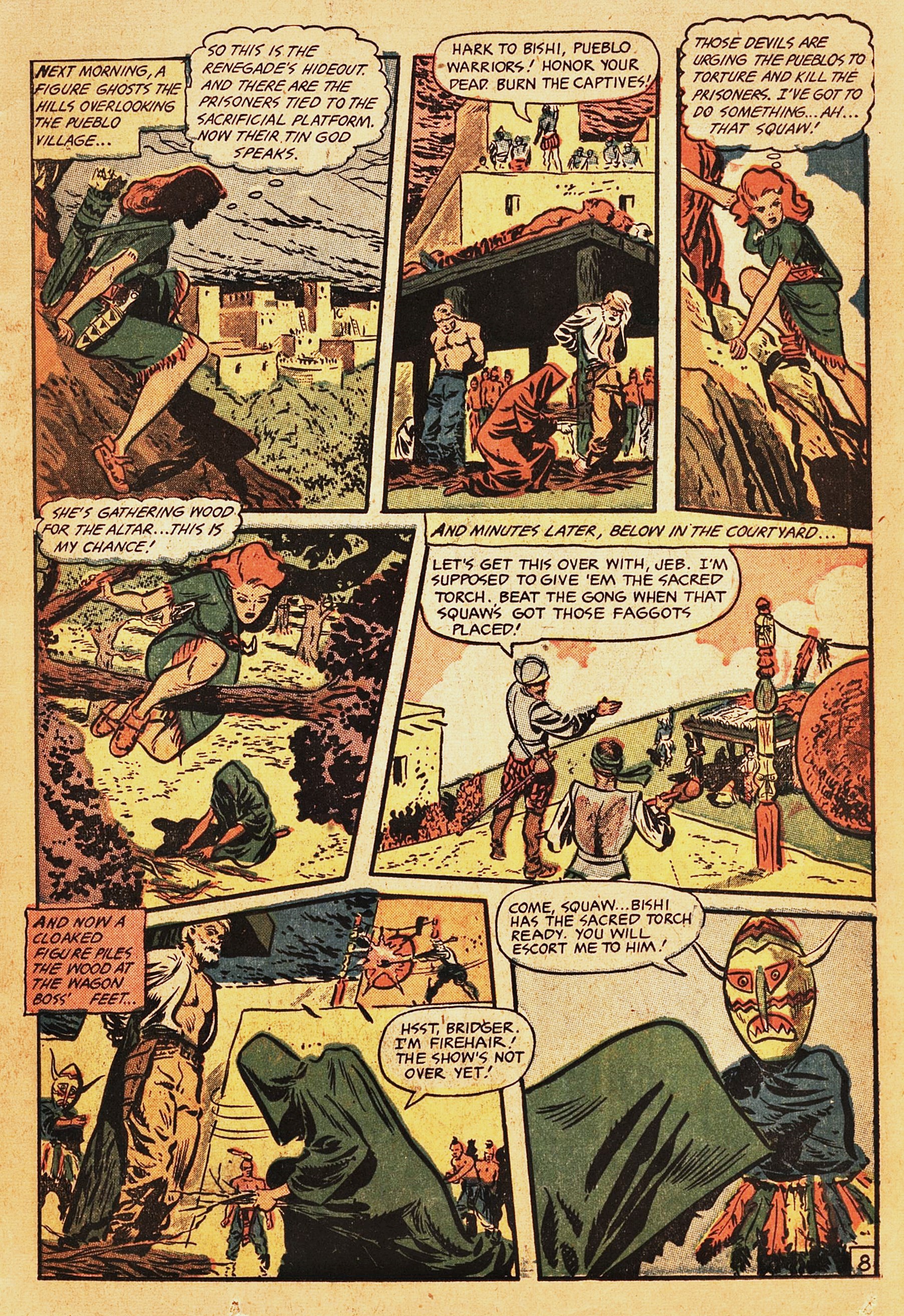 Read online Firehair (1951) comic -  Issue #11 - 11