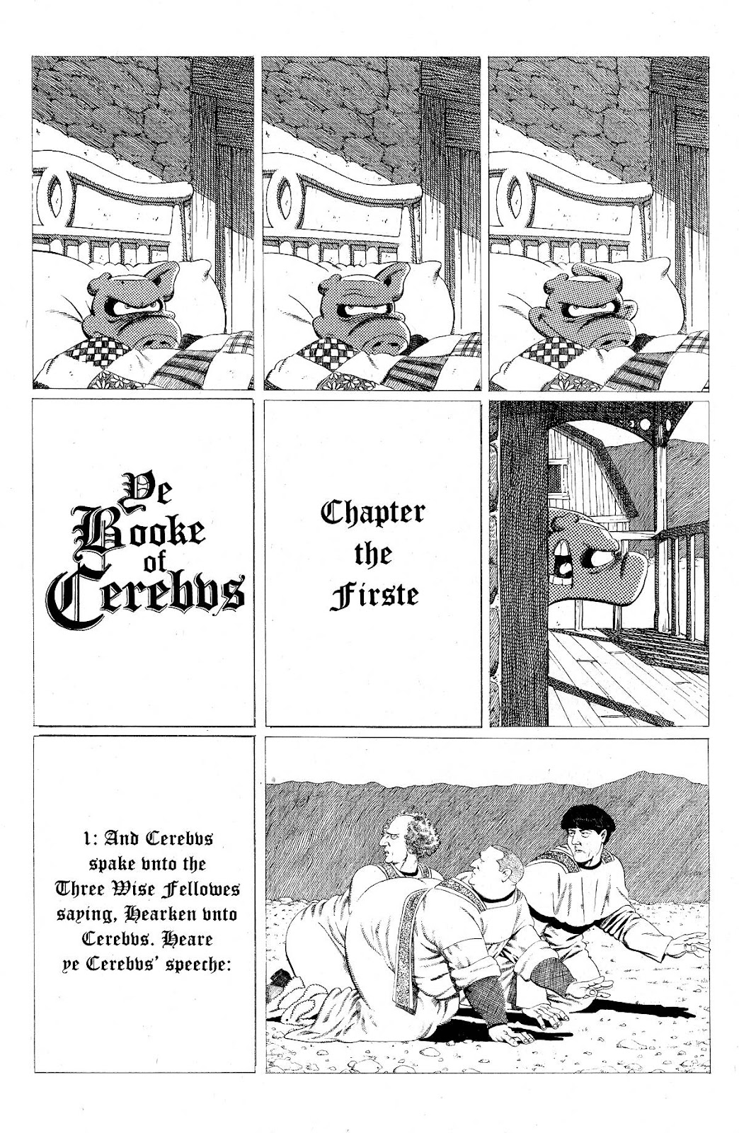 Cerebus Issue #275 #274 - English 18 Cerebus Issue #275 #274 - English 18