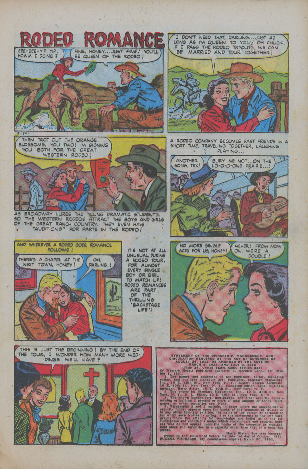 Read online Western Hearts comic -  Issue #10 - 13