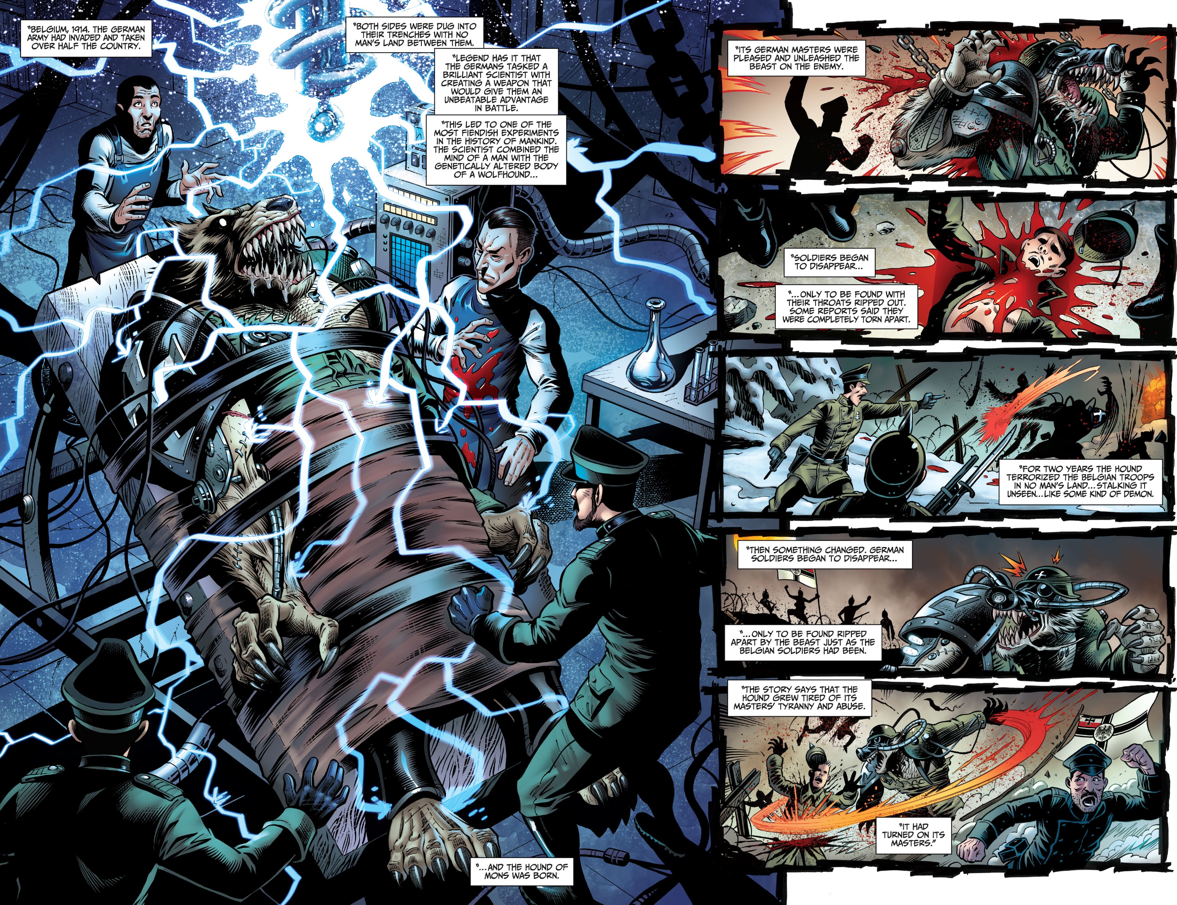 Read online Grimm Spotlight: Red Agent - Beast of Belgium comic -  Issue # Full - 20