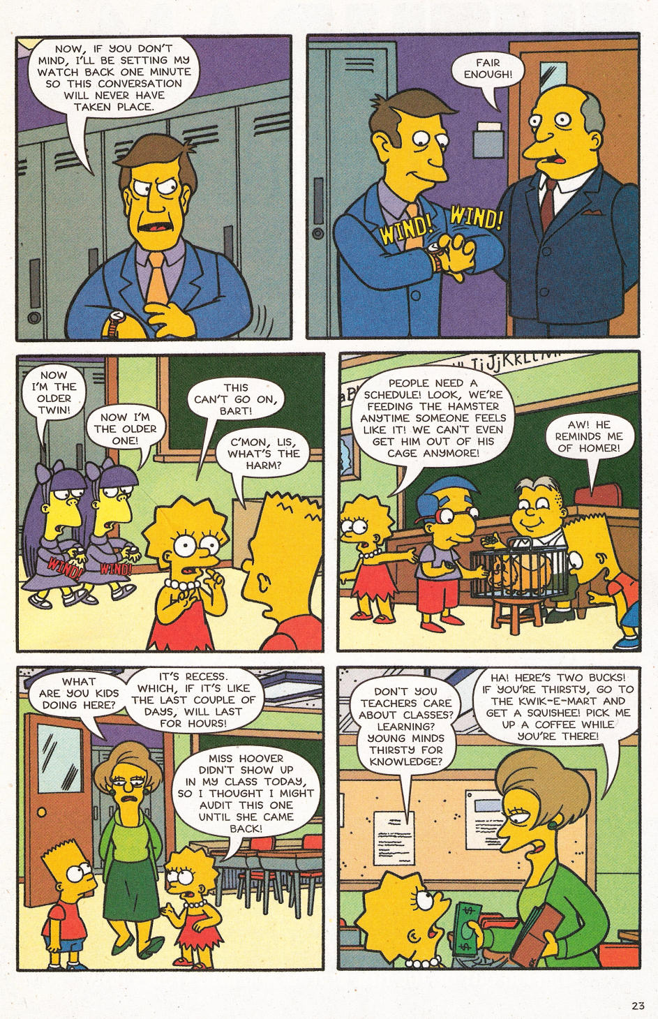 Read online Simpsons Comics comic -  Issue #121 - 25