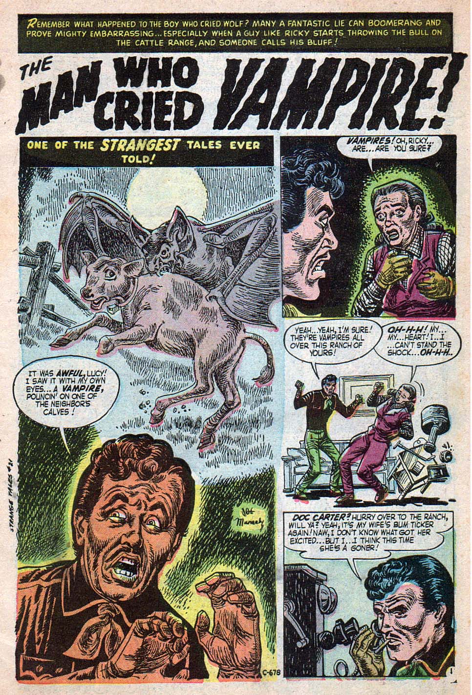 Read online Strange Tales (1951) comic -  Issue #21 - 3