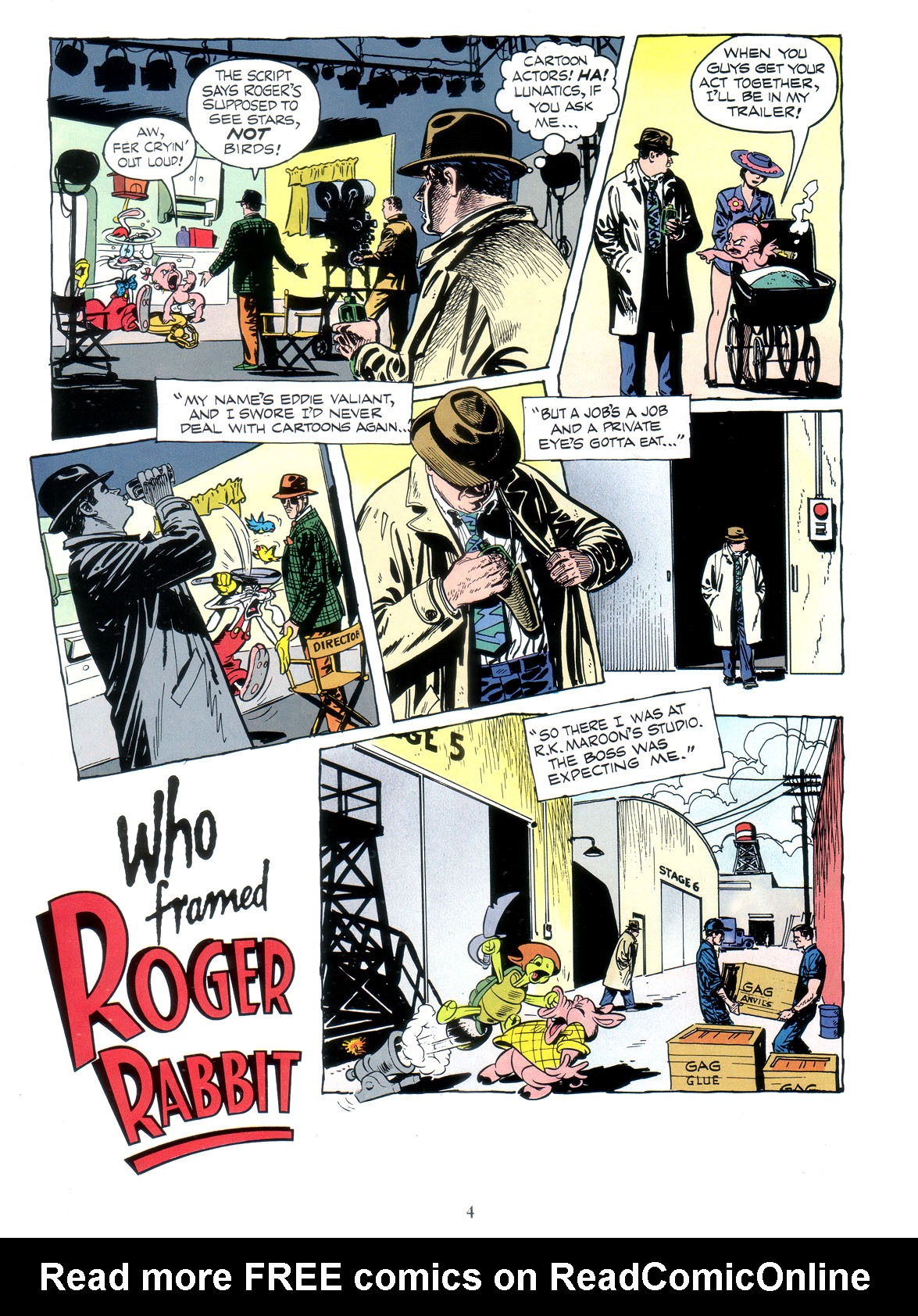 Read online Marvel Graphic Novel comic -  Issue #41 - Who Framed Roger Rabbit - 6