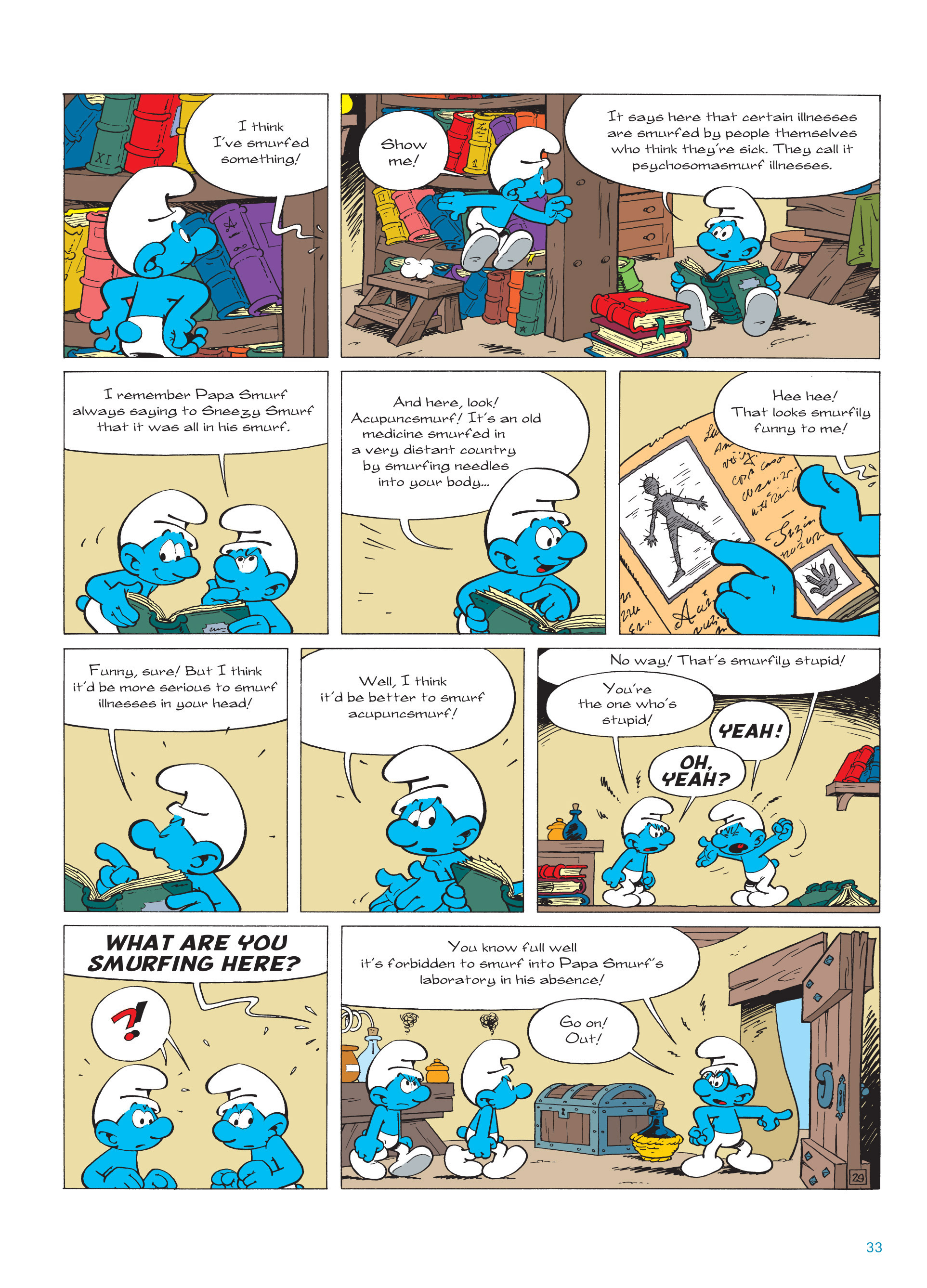 Read online The Smurfs comic -  Issue #20 - 33
