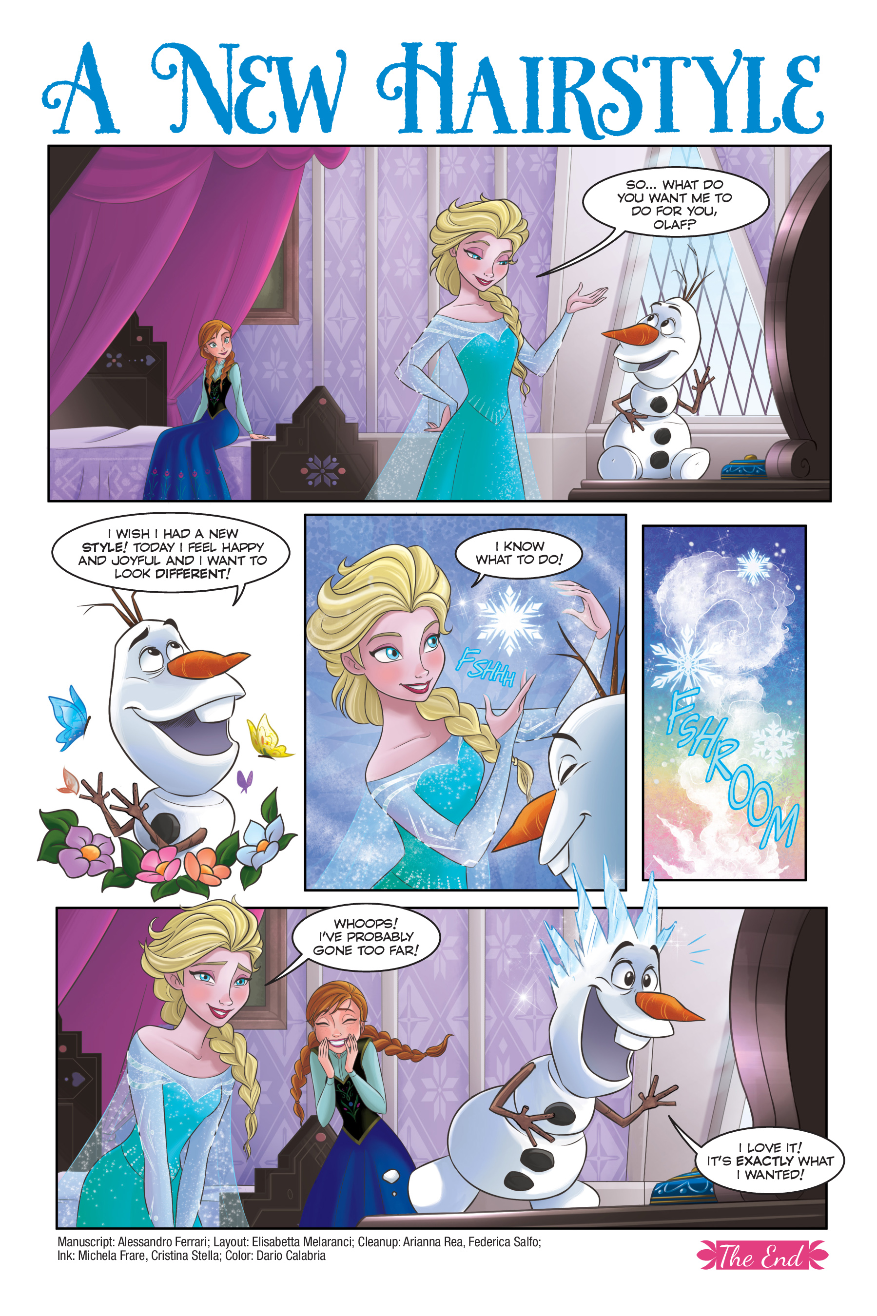 Read online Frozen Adventures: Snowy Stories comic -  Issue # TPB (Part 3) - 7