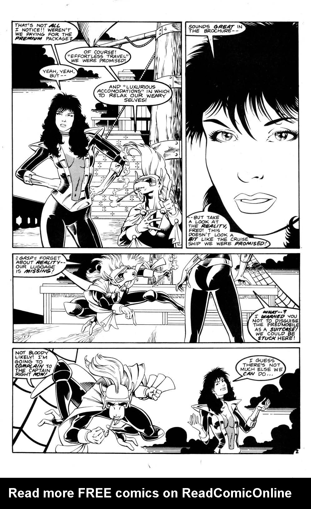 Read online Aristocratic Xtraterrestrial Time-Traveling Thieves comic -  Issue #9 - 4