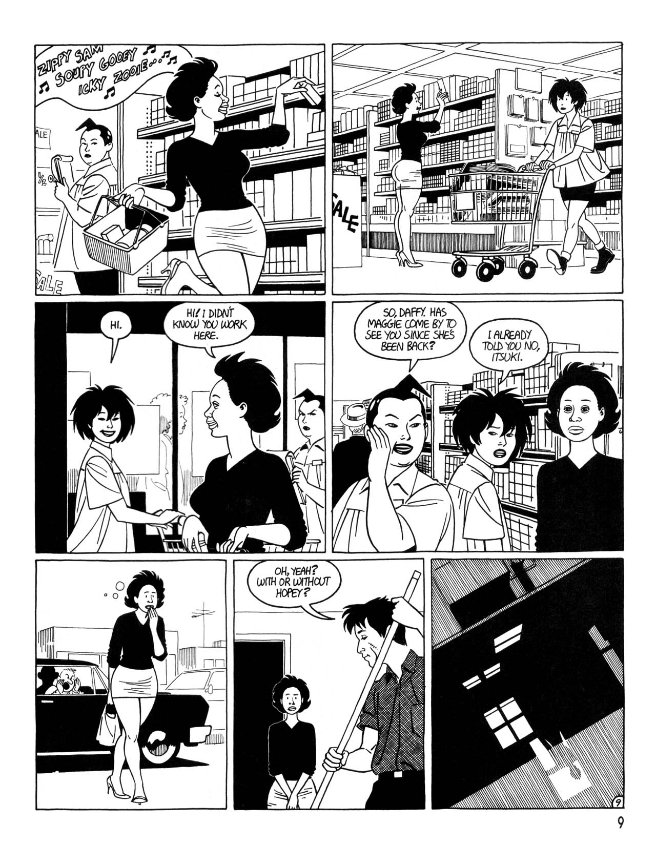 Read online Love and Rockets (1982) comic -  Issue #35 - 11