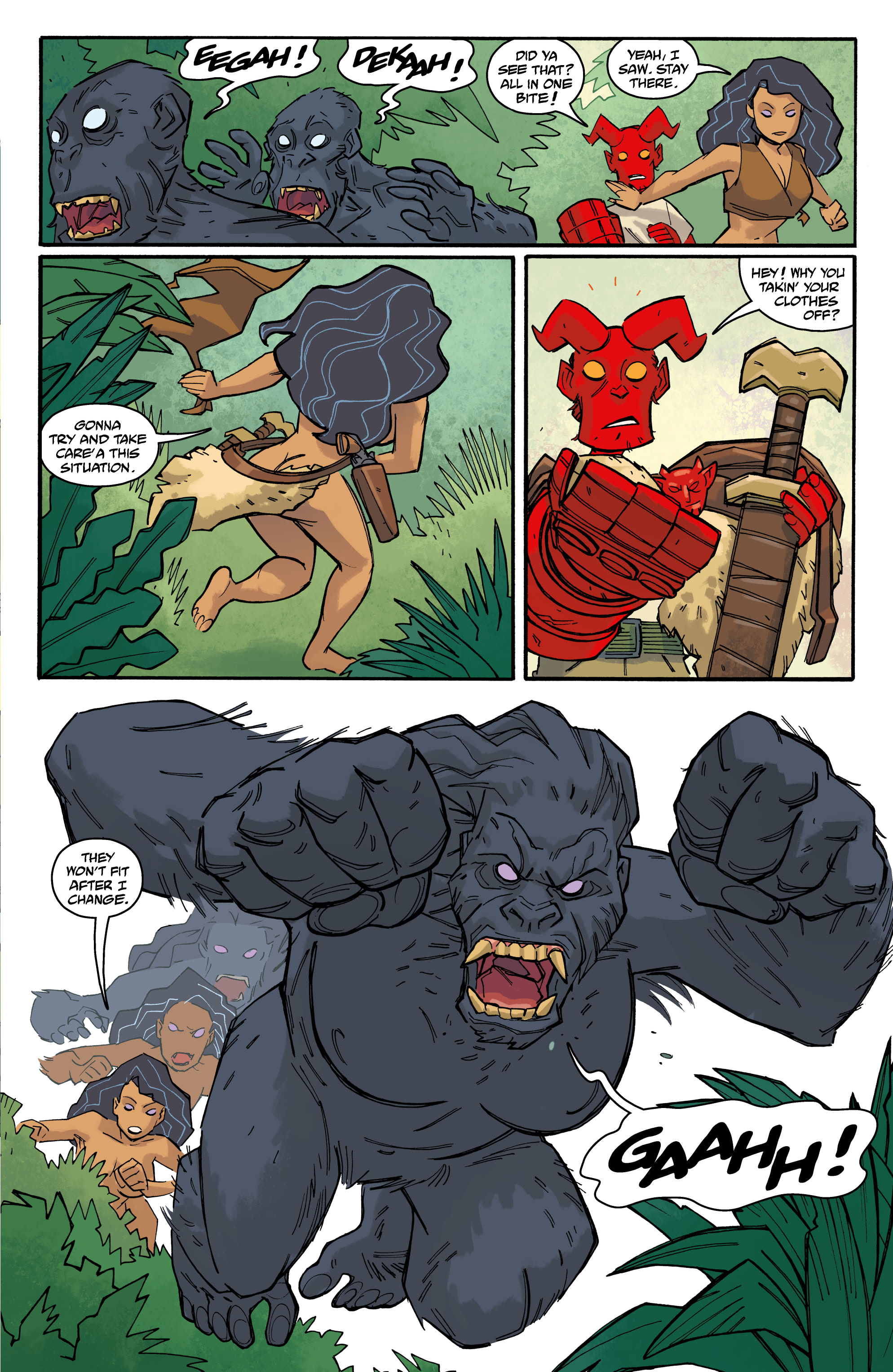 Read online Young Hellboy comic -  Issue #2 - 9