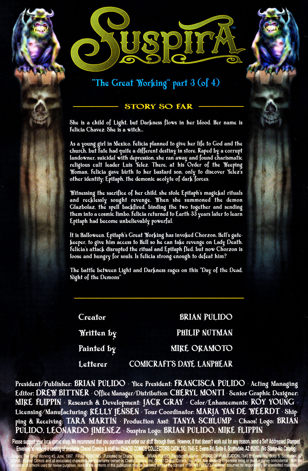 Read online Suspira: The Great Working comic -  Issue #3 - 2