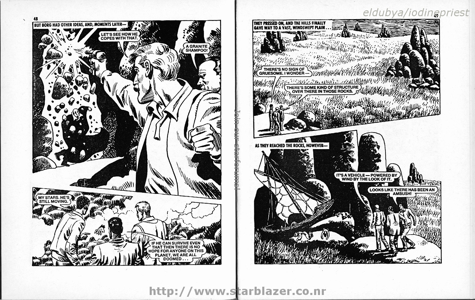 Read online Starblazer comic -  Issue #208 - 26